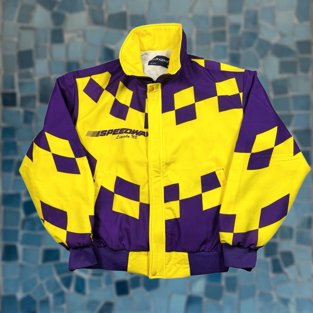 Vintage VINTAGE Swingster Jacket Mens S USA Made Racing Motocross Full Zip 90s 80s Size US XL / EU 56 / 4 - 1 Thumbnail
