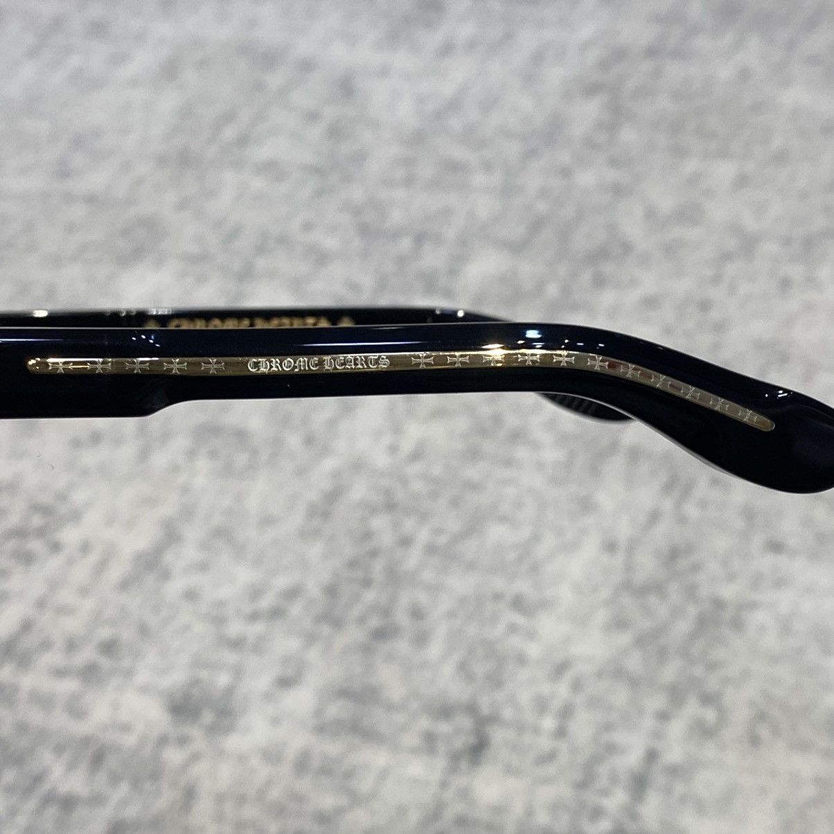 Chrome Hearts CHROME HEARTS ASSTRAORDINAIRE - A BLACK - 18K GOLD PLATED Size ONE SIZE - 4 Thumbnail