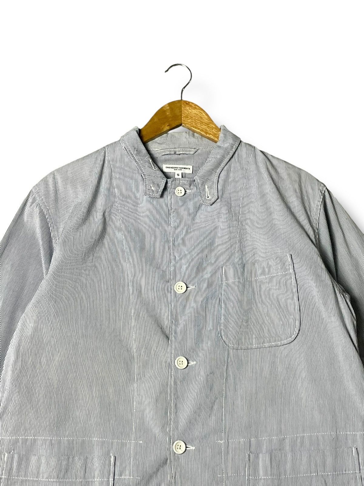 Engineered Garments × Vintage Engineered Garments Stripe Button Up Shirts (55) Size US S / EU 44-46 / 1 - 2 Thumbnail