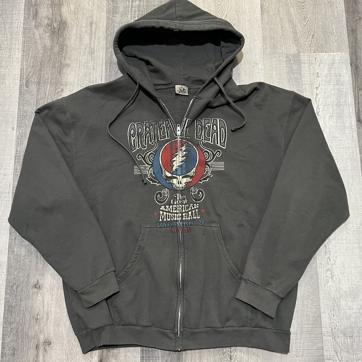 Liquid Blue Liquid Blue Grateful Dead Great American Music Hall Hoodie ...