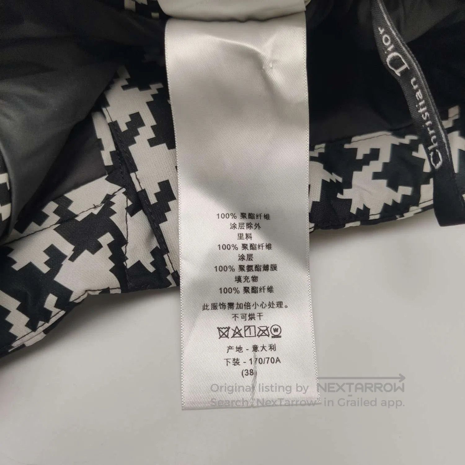 Dior Dior Belted Houndstooth Pants XS. Size 33" - 8 Thumbnail