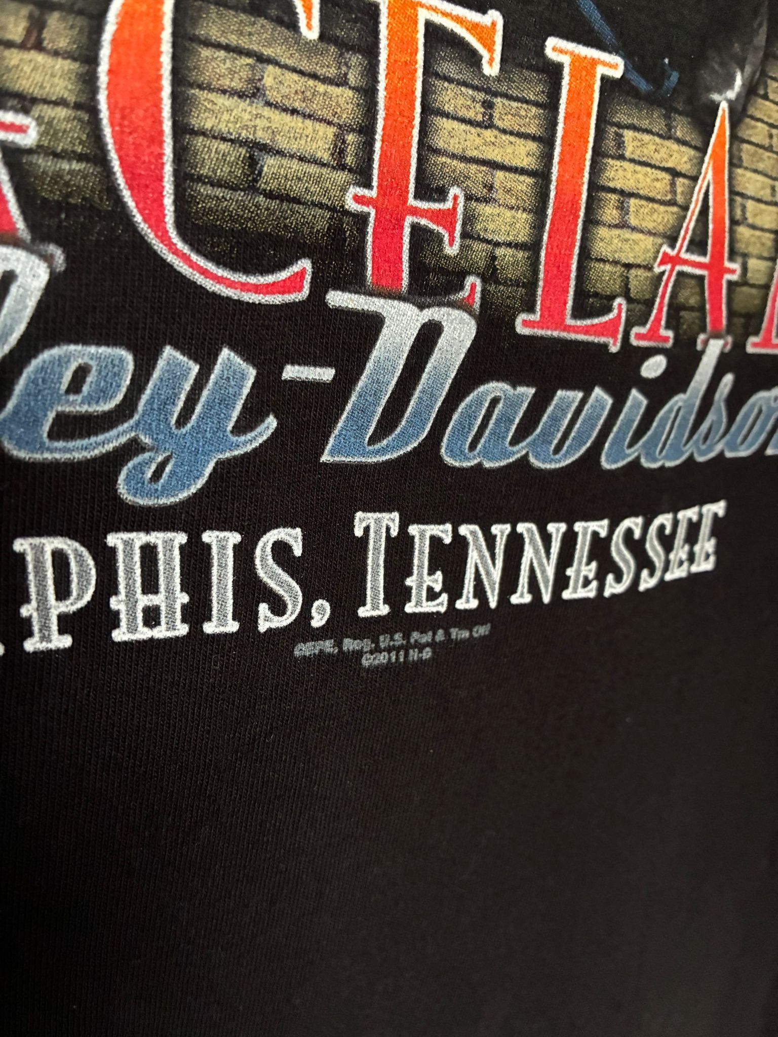 Harley Davidson Vintage Harley Davidson Elvis Presley band tee rock racing Size US L / EU 52-54 / 3 - 8 Thumbnail