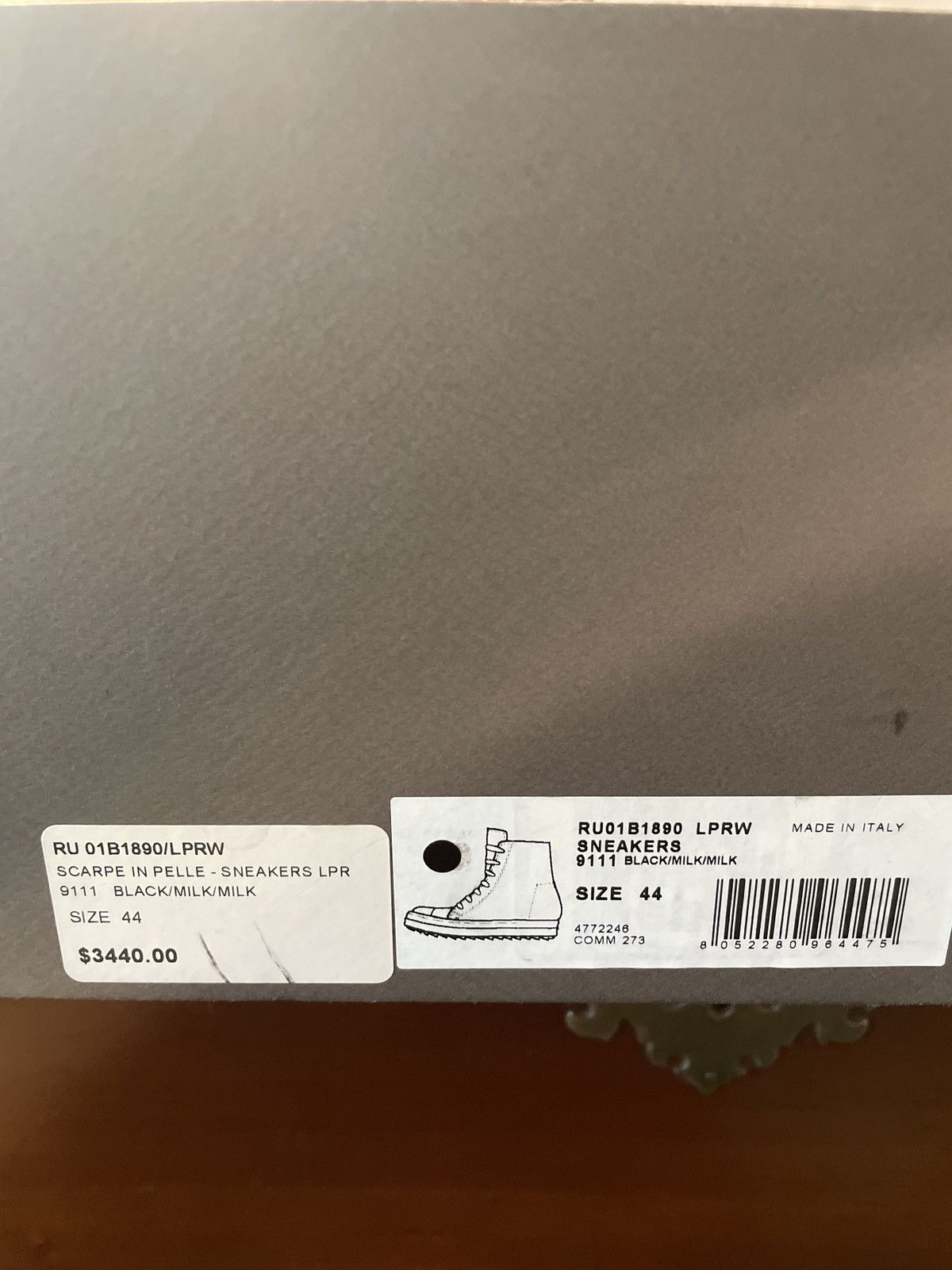 Rick Owens Rick Owens Fish skin Ramones Size US 10.5 / EU 43-44 - 8 Thumbnail