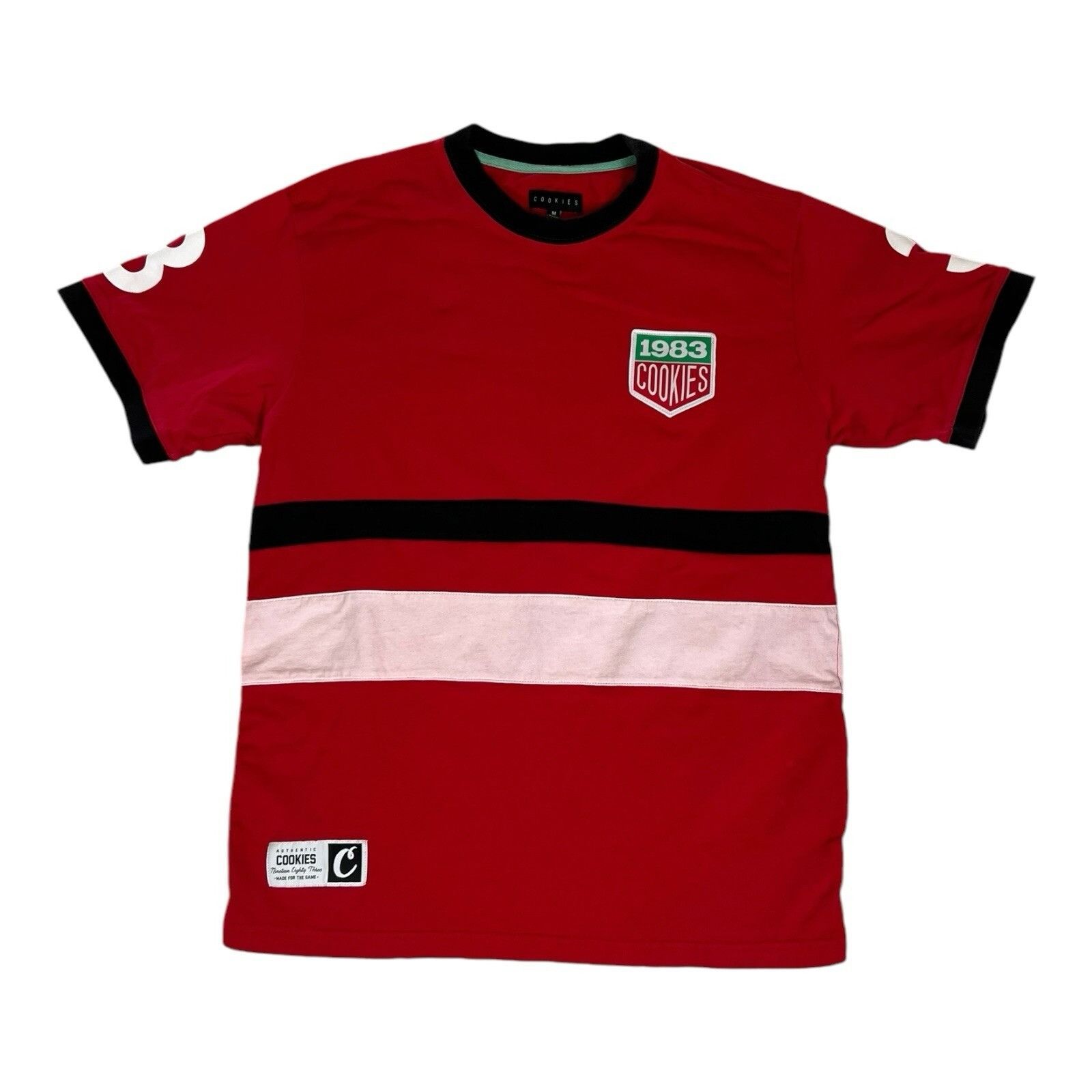 Cookies Cookies SF T-Shirt Size Medium Red Double Sided Embroidery Size US M / EU 48-50 / 2 - 1 Thumbnail