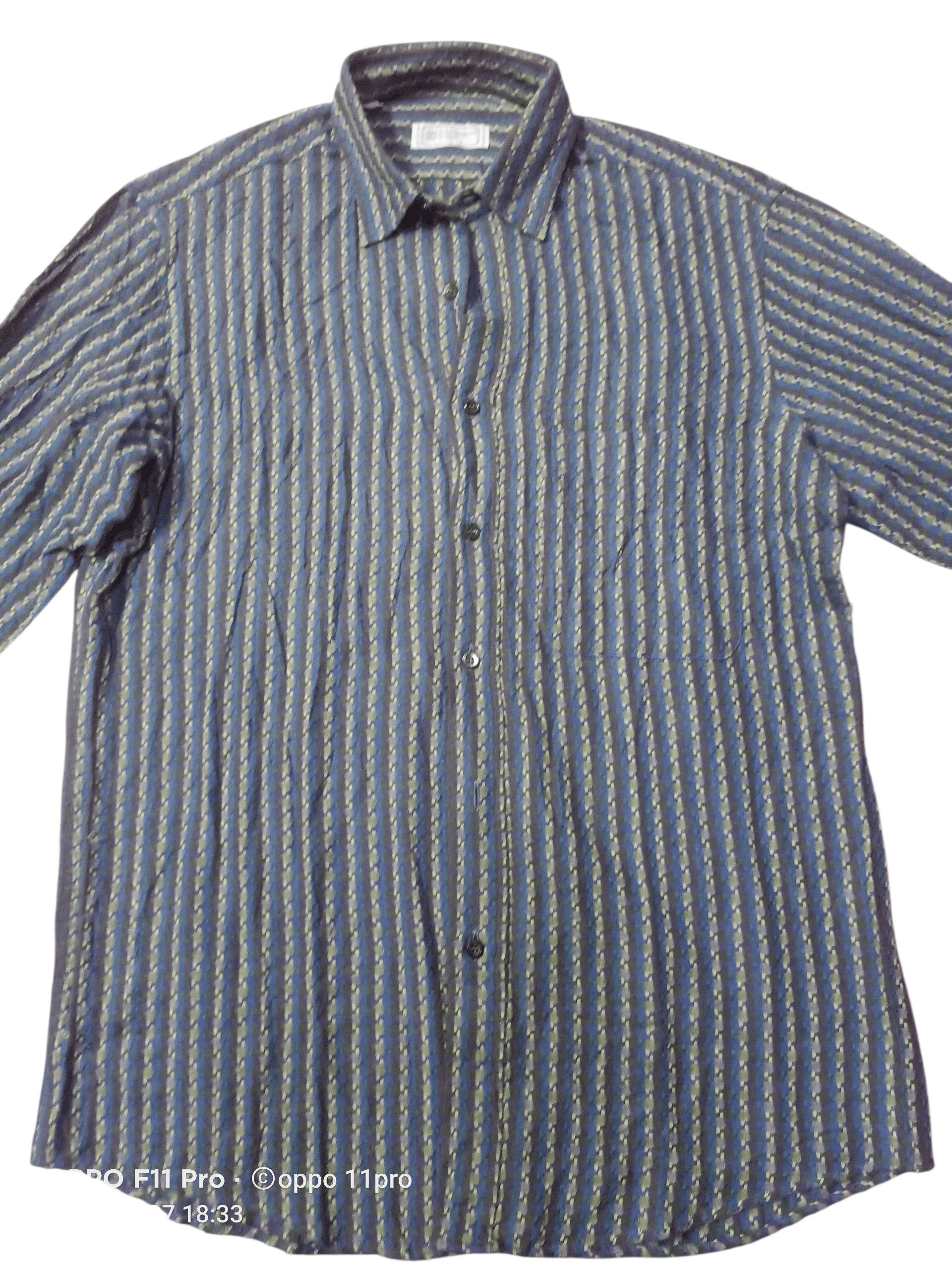 Ermenegildo Zegna 💥Vintage Ermenegildo Zegna Men Button Up 💥 Size US L / EU 52-54 / 3 - 1 Thumbnail