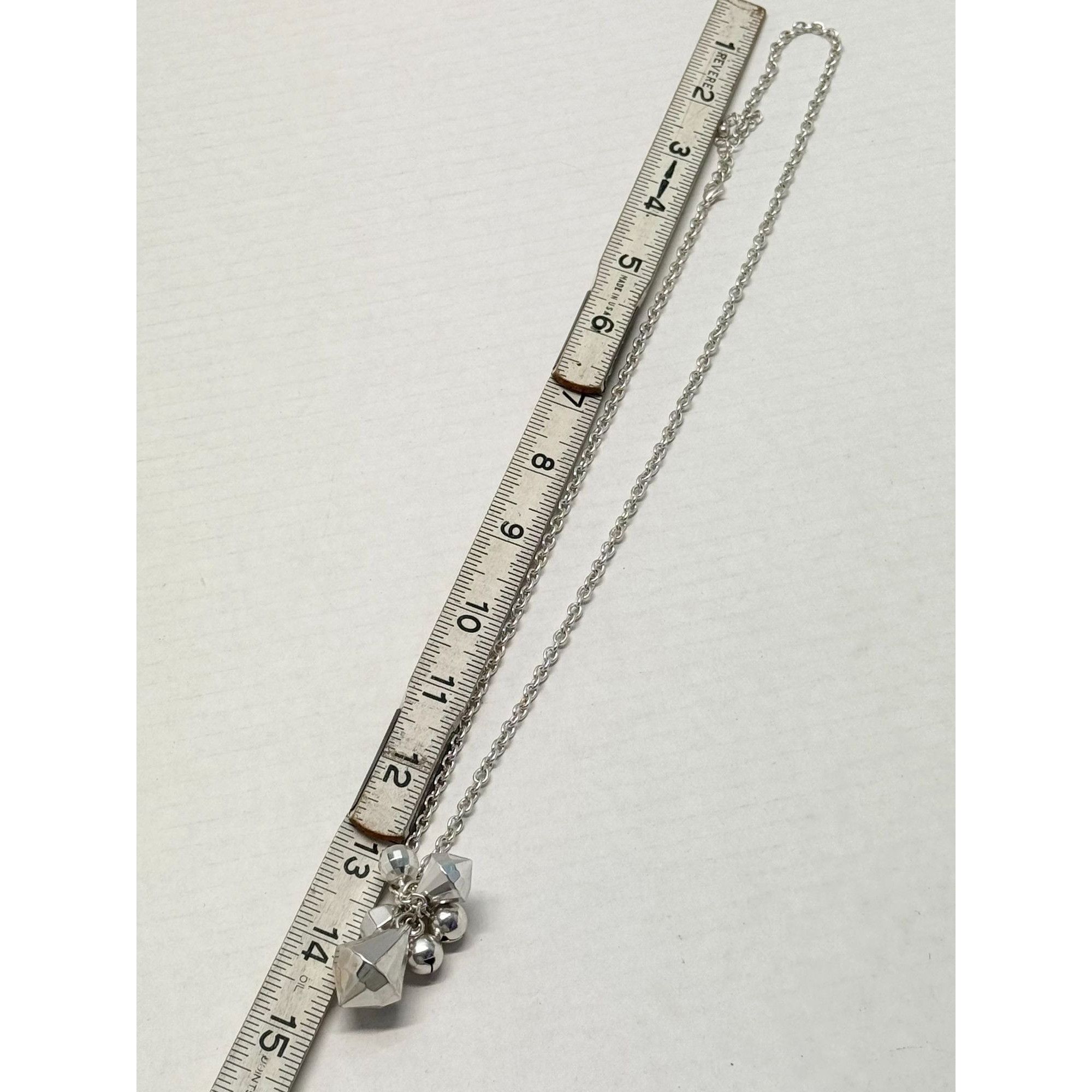 Vintage Vintage silver bells pendant necklace Size ONE SIZE - 4 Thumbnail