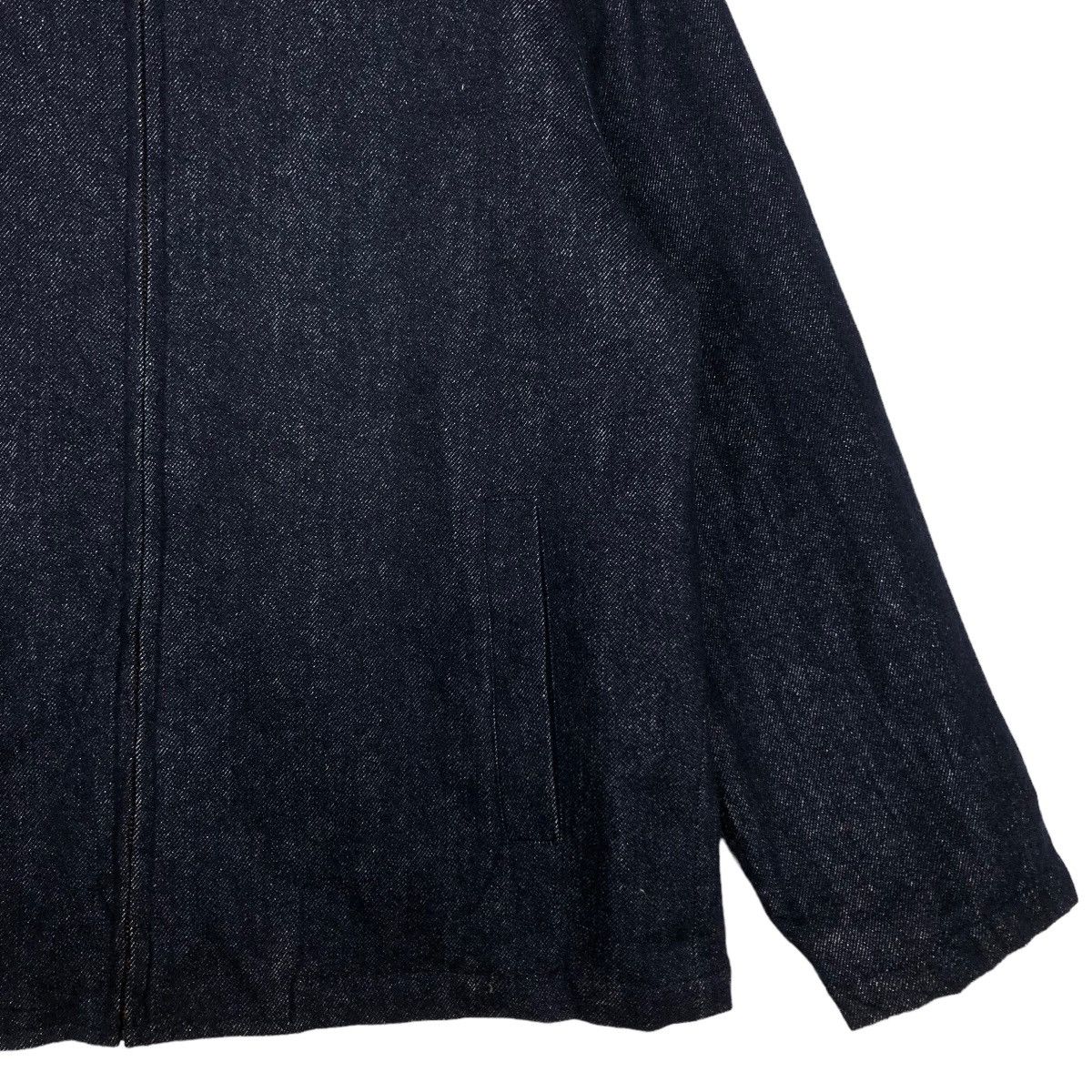 Japanese Brand 🔥90’s Vintage Denim Biker Jacket Aburaysia Issey Miyake Size US M / EU 48-50 / 2 - 5 Thumbnail