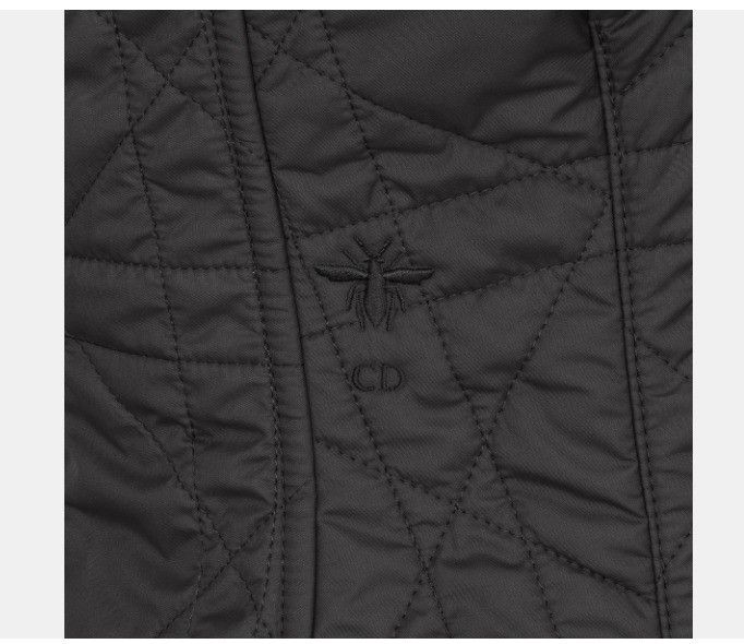 Dior o1w1db11124 2-in-1 Puff Sleeves Jacket in Black & White Size L / US 10 / IT 46 - 6 Thumbnail