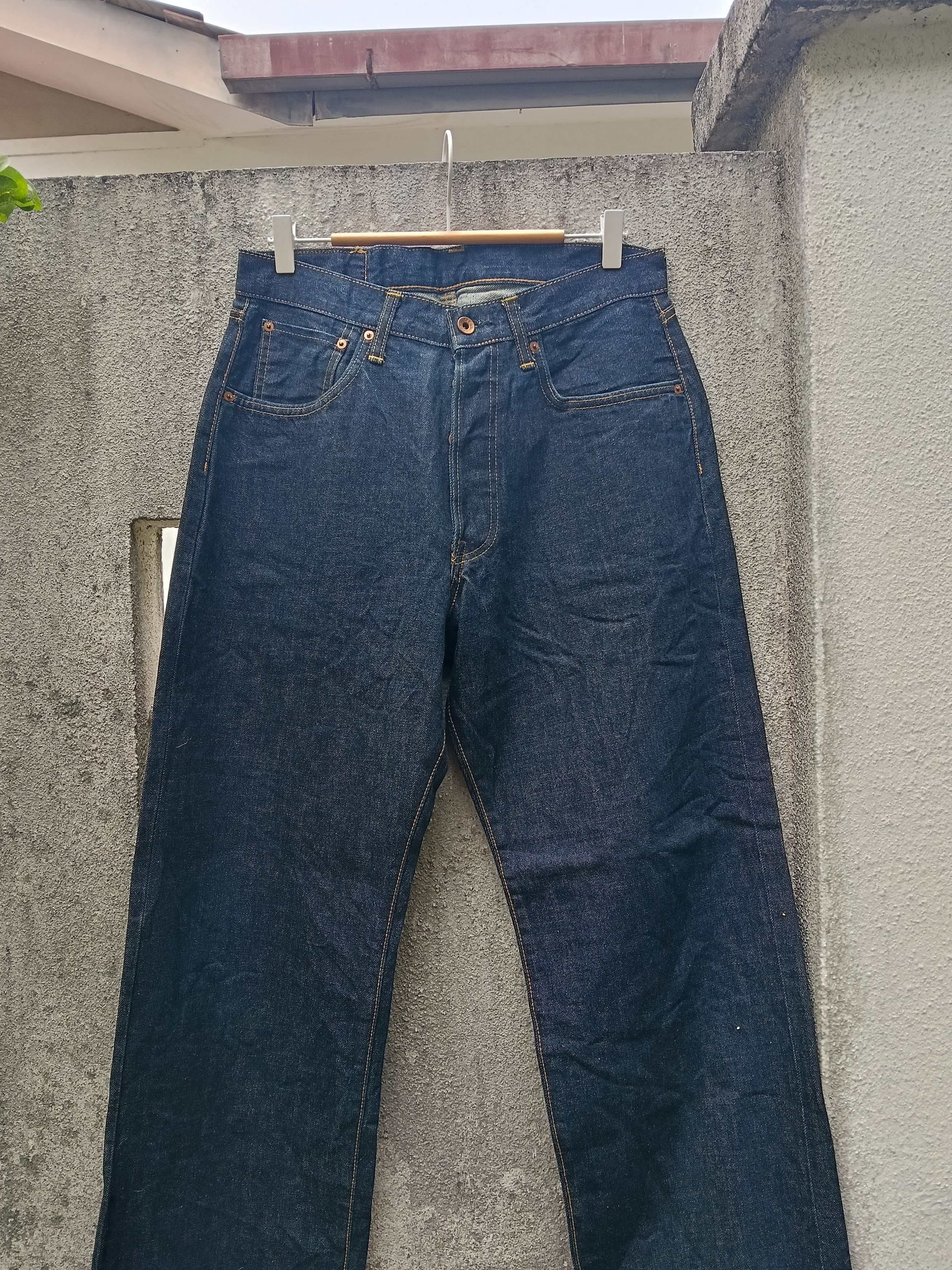 Edwin 💥 Edwin 505 Japanese Selvedge Jeans💥 Size US 31 - 2 Thumbnail