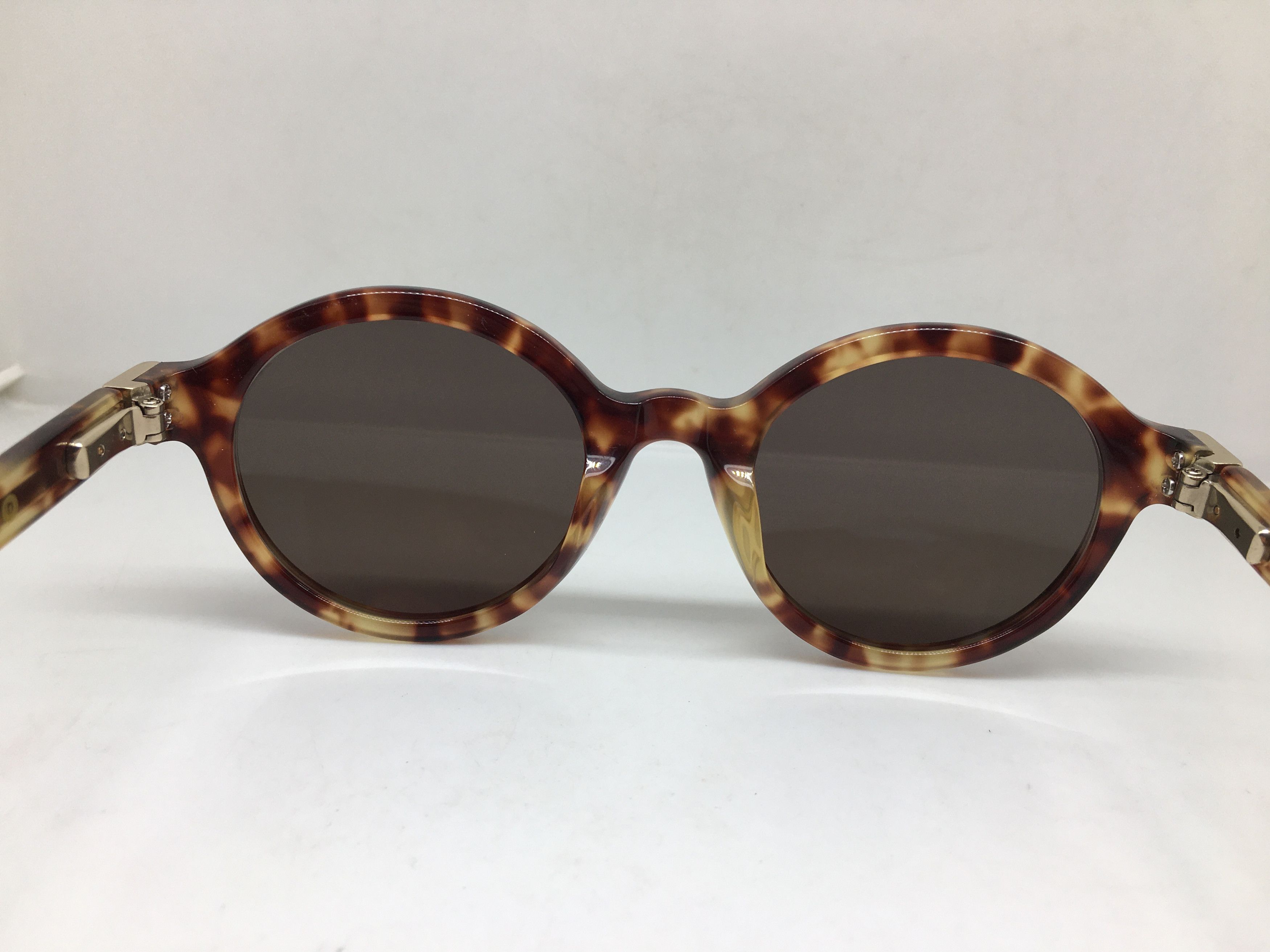 Other Glasogon ARTSTOCRST Tortoise Round Sunglasses Frame Size ONE SIZE - 4 Thumbnail