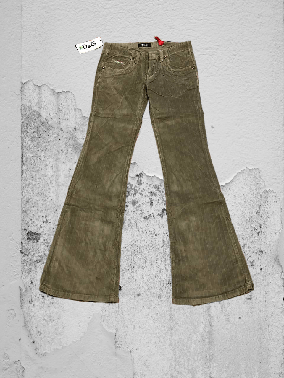 Dolce & Gabbana vintage Denim pants Dolce&Gabbana size 30 flared jeans Size 30" / US 8 / IT 44 - 1 Thumbnail