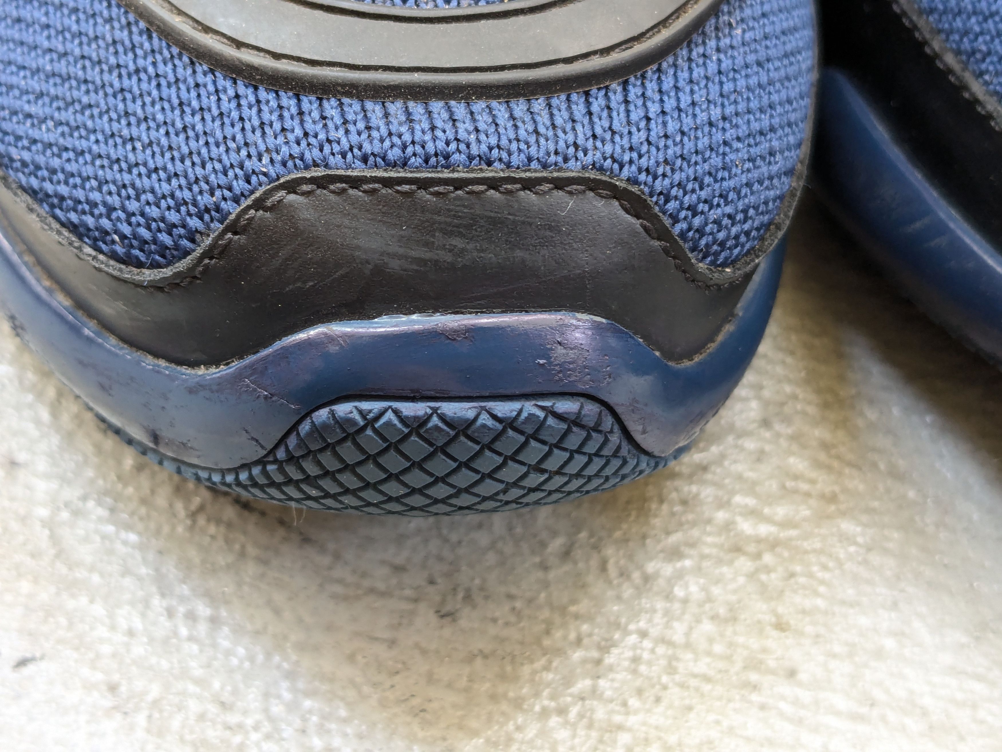 Prada Prada Cloudbust Sneakers Navy Blue 9 Knit Low Tops Size US 9 / EU 42 - 4 Thumbnail