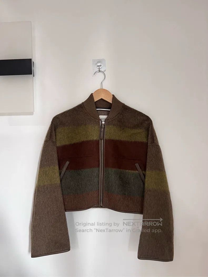 Hermes Hermes Mohair blended wool coat, the top version is amazin Size XS / US 0-2 / IT 36-38 - 1 Thumbnail