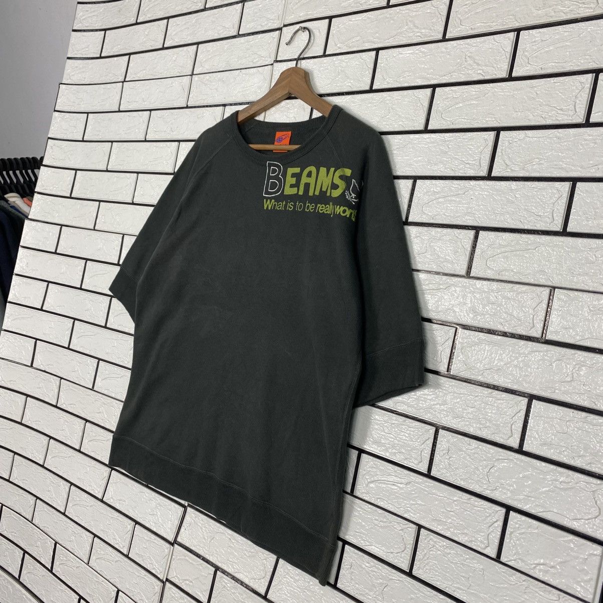 Japanese Brand 📌Short Sleeve T-Shirt Beams Big Logo Back Hit Size US L / EU 52-54 / 3 - 3 Thumbnail