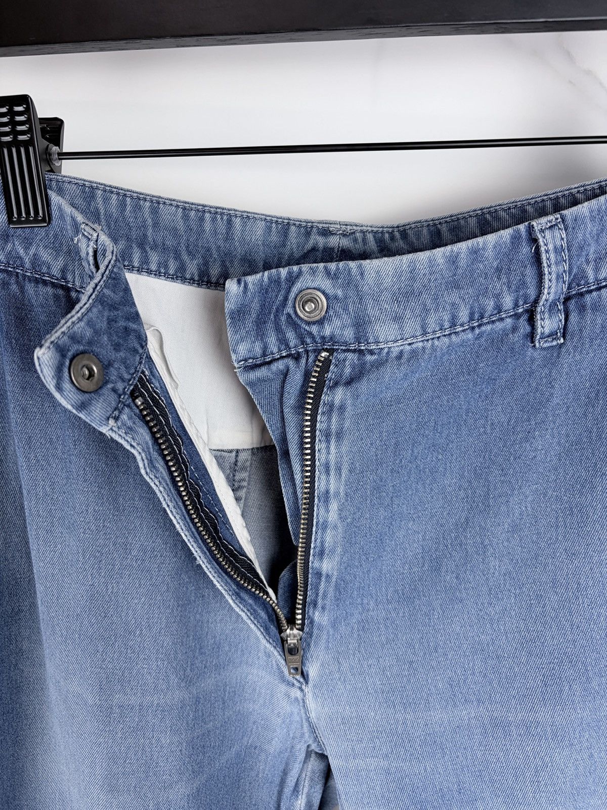 Maison Margiela SS07 Maison Martin Margiela Slant Pocket Raw Hem Pants Jeans Size US 30 / EU 46 - 7 Thumbnail
