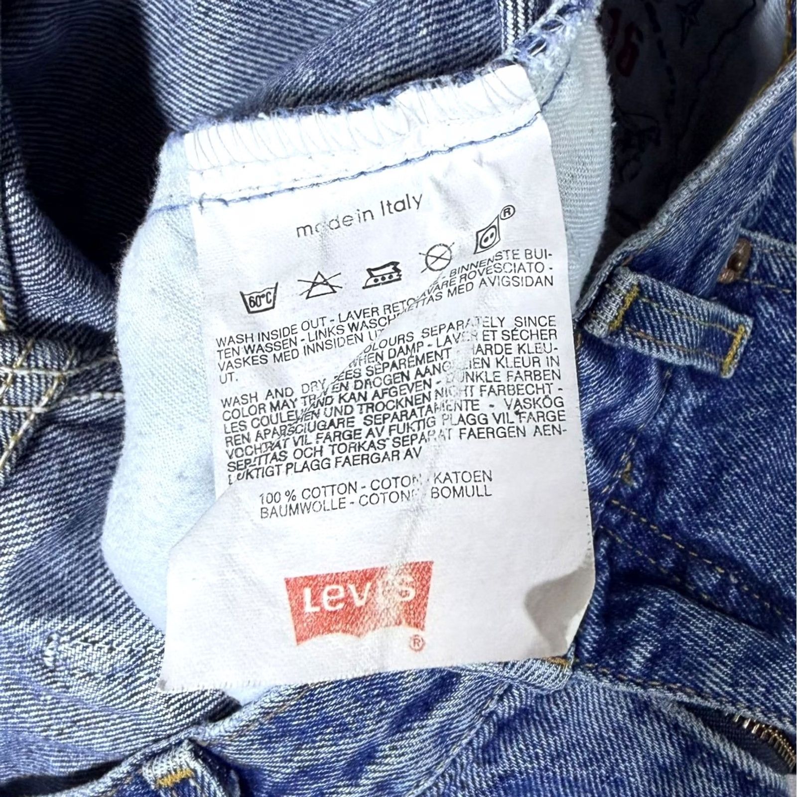 Levi's Vintage Levi's 416 Orange Tab Regular Tapered Fit Denim Jeans 34 x 32 Blue Denim Jeans Mens Size US 34 / EU 50 - 5 Thumbnail