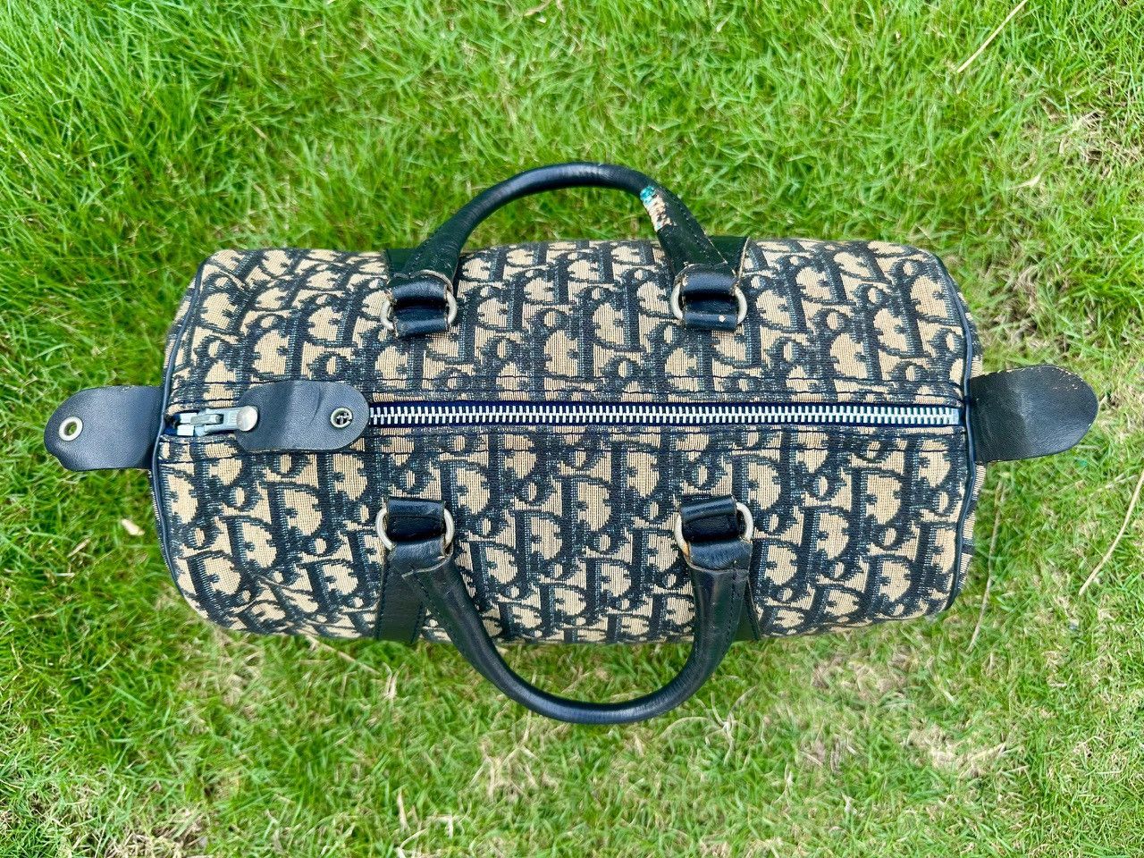 Dior Authentic Christian Dior Trotter Oblique Boston Bag Size ONE SIZE - 5 Thumbnail