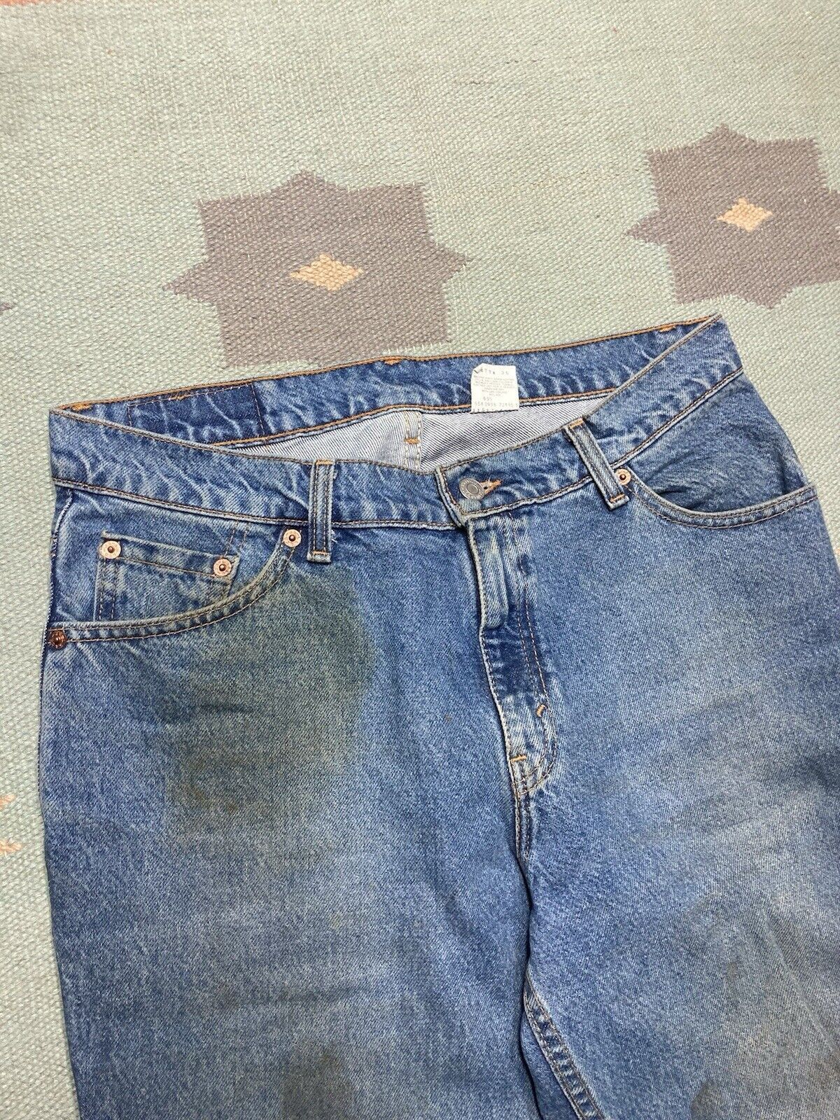 Levi's × Vintage Levi’s 517 jeans boot cut low rise dark USA women’s 13 32x31 Size 32" / US 10 / IT 46 - 8 Thumbnail