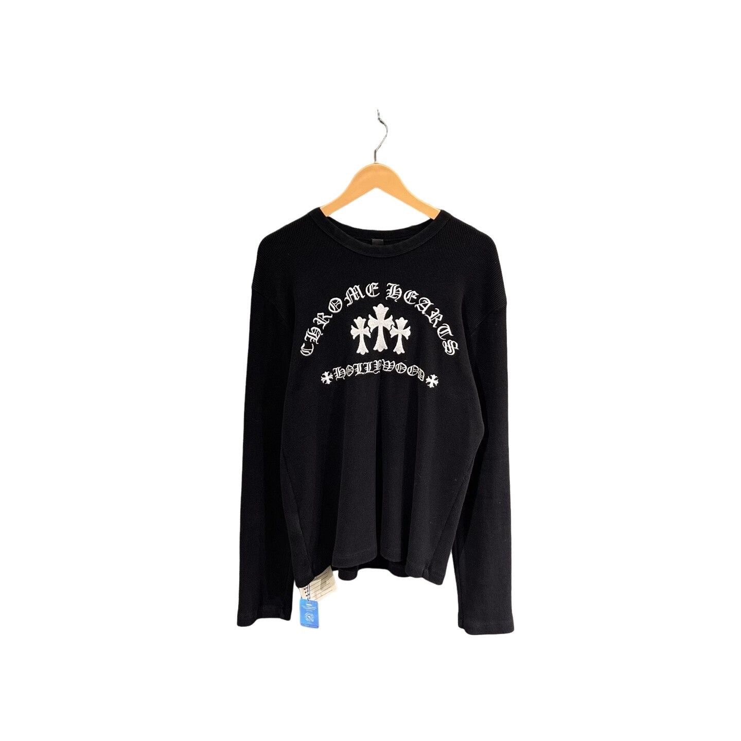 Chrome Hearts Chrome Hearts Triple Cross Embroidered Long Sleeve L Size US L / EU 52-54 / 3 - 1 Thumbnail