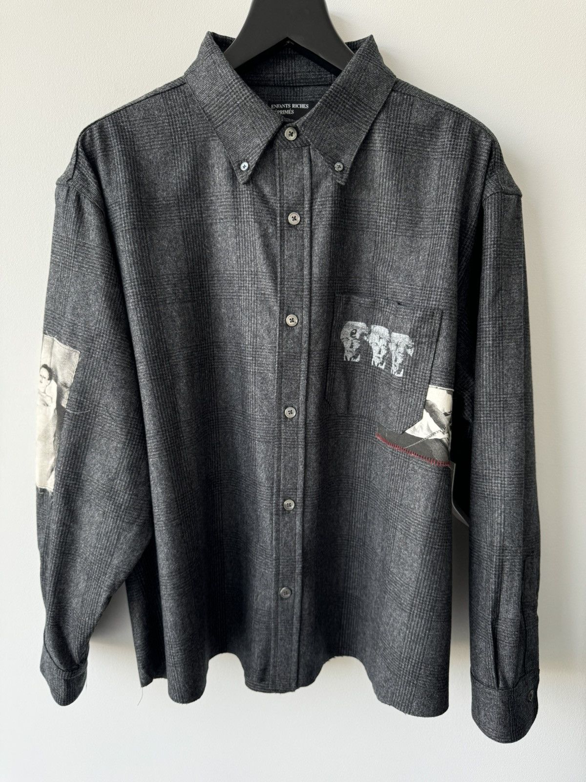 Enfants Riches Deprimes ENFANTS RICHES DEPRIMES MR PORTER EXLUSIVE PATCHWORK FLANNEL Size US XL / EU 56 / 4 - 1 Thumbnail