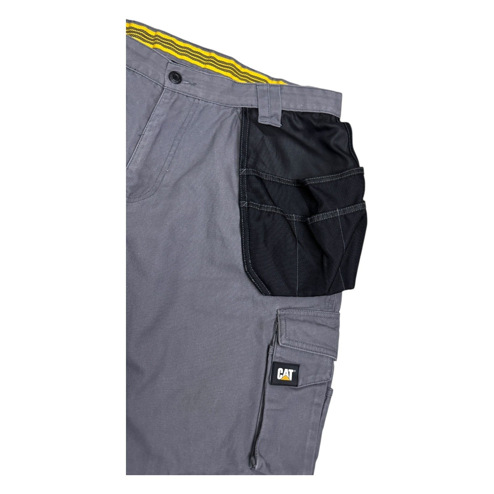 Caterpillar CATERPILLAR CAT Double Front Gray Work Carpenter Pants 38x30 Size US 38 / EU 54 - 3 Thumbnail