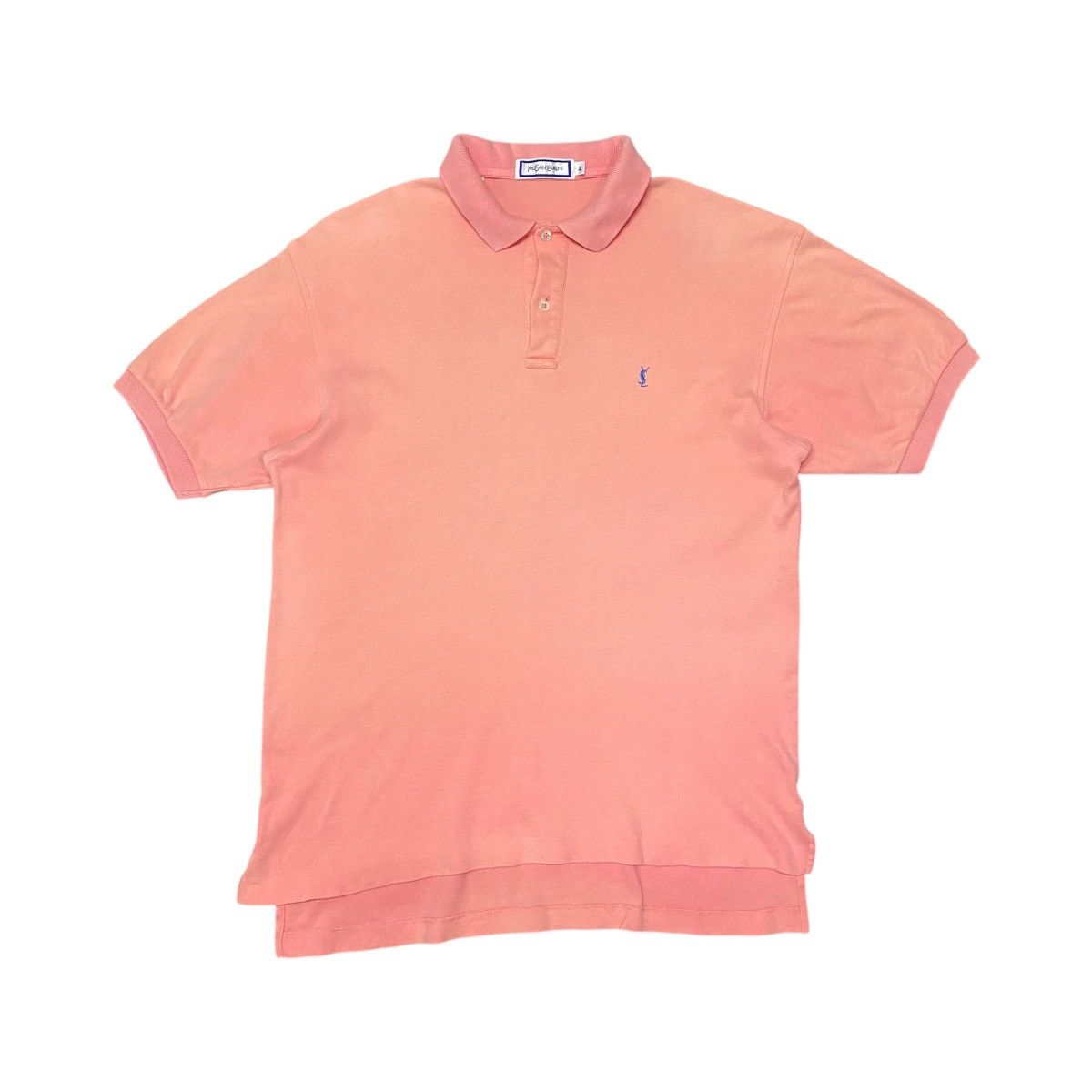 Designer × Yves Saint Laurent Vintage Yves Saint Laurent Small Logo Polos T Shirt Size US M / EU 48-50 / 2 - 1 Thumbnail