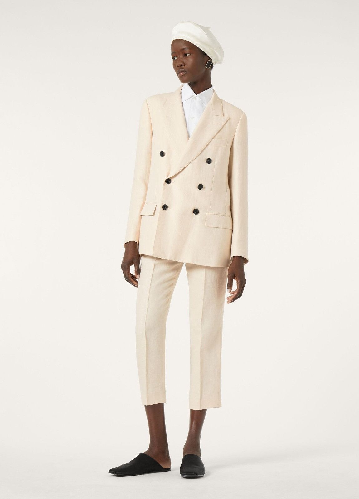 Loro Piana o1srvl11e0526 FAP0105 Milano Double-breasted Blazer Size S / US 4 / IT 40 - 5 Thumbnail