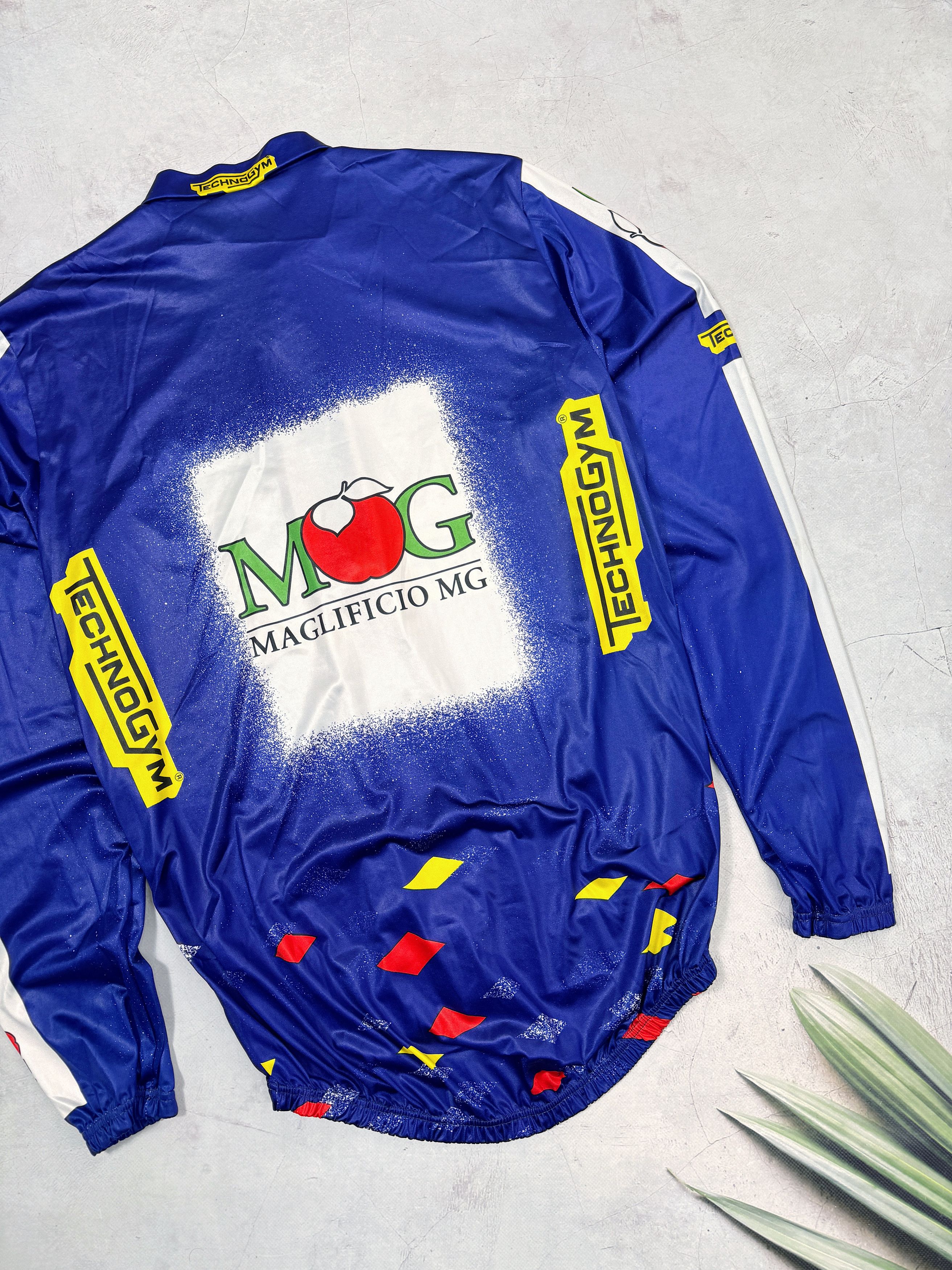 Vintage Vintage Nalini Cycling Jersey MOG TechnoGym Fausto Coppi Size US L / EU 52-54 / 3 - 13 Thumbnail