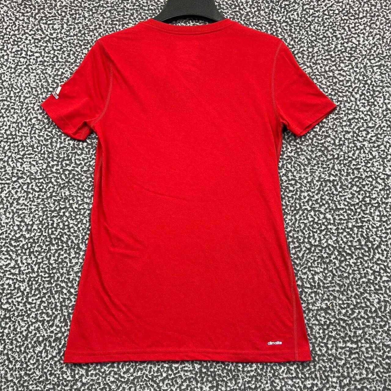 Adidas Cincinnati Bearcats Shirt Women Adidas Short Sleeve V-Neck S Size S / US 4 / IT 40 - 2 Thumbnail