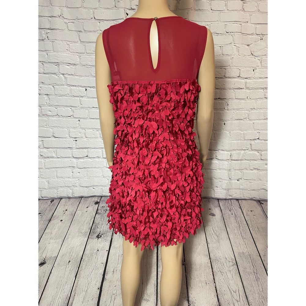 Patrizia Pepe NWT New Patrizia Pepe Abito Red Sleeveless Mini Dress Size Size S / US 4 / IT 40 - 4 Thumbnail