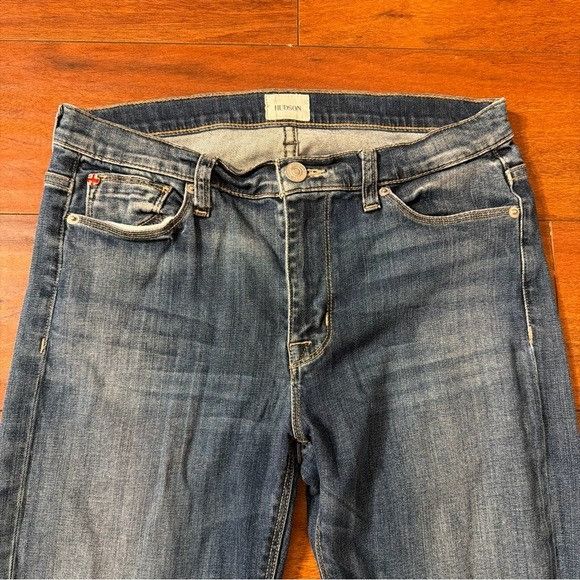 Hudson Hudson Jeans Dark Blue Boot Cut Denim Sz 30 Size 30" / US 8 / IT 44 - 4 Thumbnail