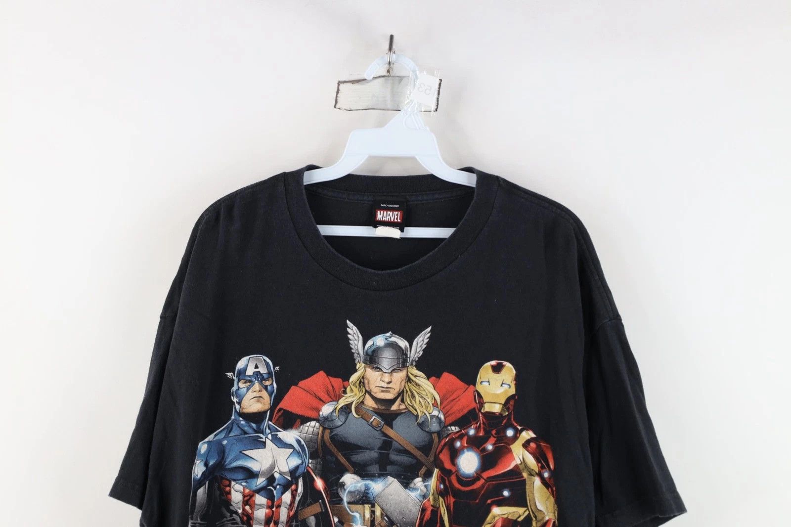 Marvel Comics Vintage Y2K Marvel Comics Spiderman Thor Iron Man T-Shirt Size US XL / EU 56 / 4 - 2 Thumbnail