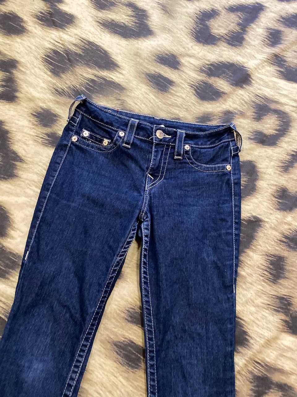 True Religion TRUE RELIGION MADE IN USA Slim Fit Denim Jeans Clean Look Size 28" / US 6 / IT 42 - 6 Thumbnail