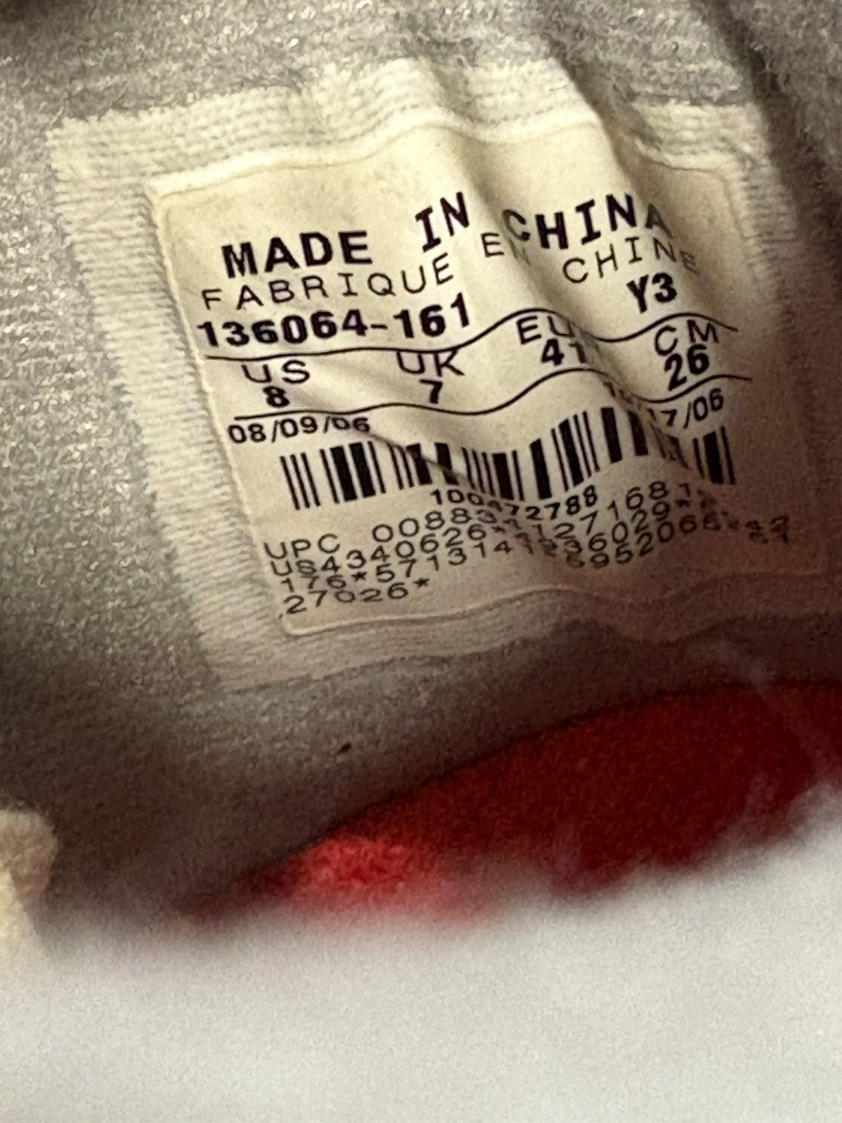 Jordan Brand Air Jordan 3 Retro Fire Red 2007 size 8 Size US 8 / EU 41 - 9 Thumbnail