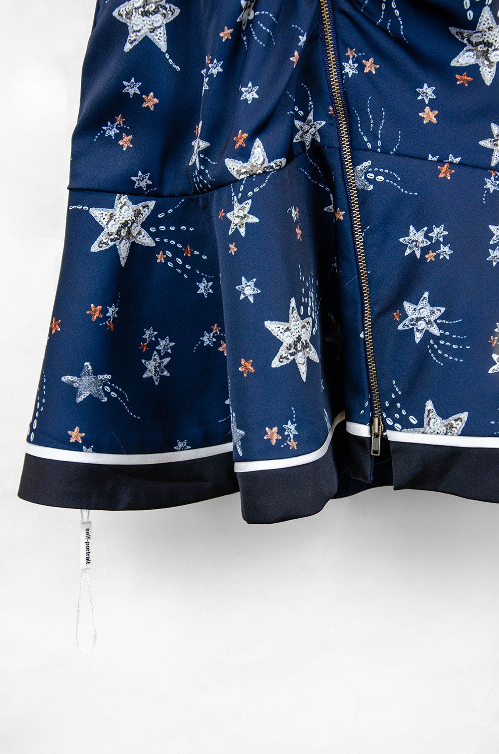 Self-Portrait Self-Portrait Star Print Mini Dress – Size UK10 Size M / US 6-8 / IT 42-44 - 6 Thumbnail