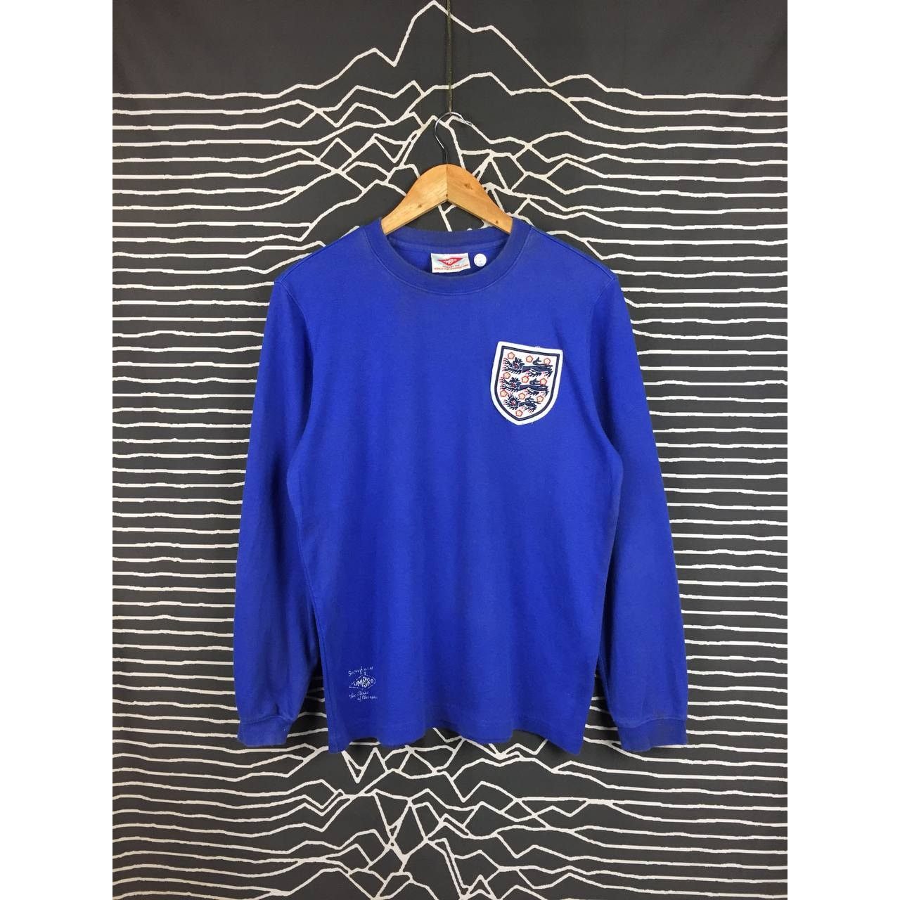 Umbro Vtg Umbro England 1966 World Cup Winners Retro Tee Size US M / EU 48-50 / 2 - 2 Thumbnail