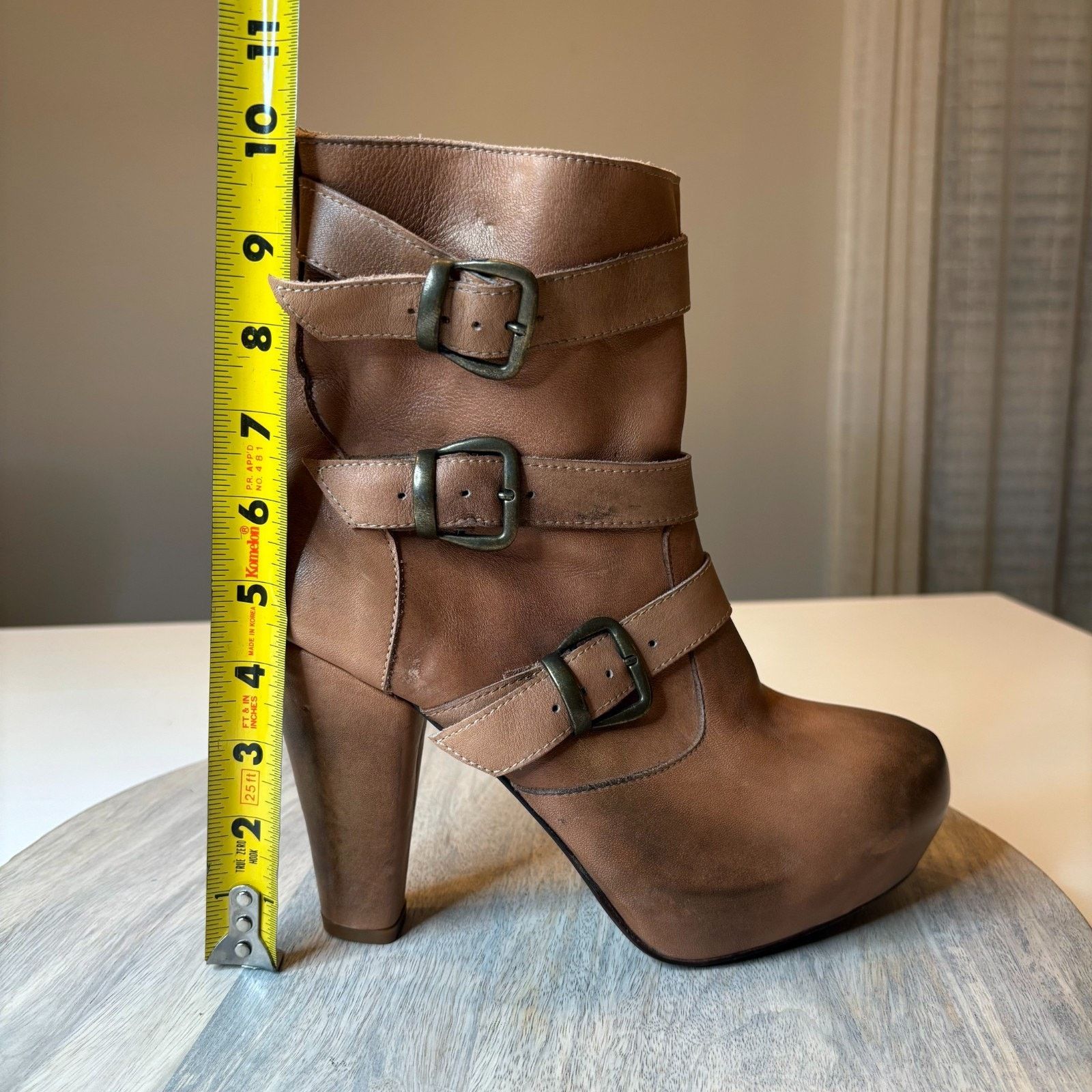 Bed Stu Bed Stu Cobbler Series Distressed Ankle Boots Women's Size 9 Size US 9 / IT 39 - 11 Thumbnail