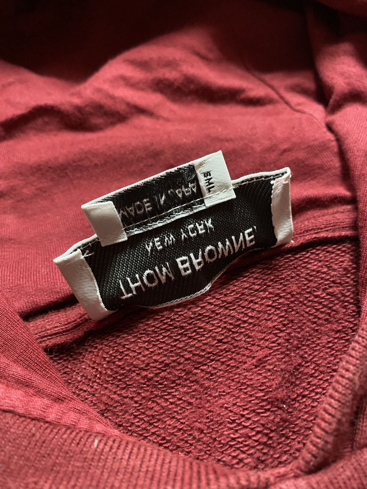 Thom Browne Thom Browne 4-bar loopback japanes hoodie Size US S / EU 44-46 / 1 - 4 Thumbnail