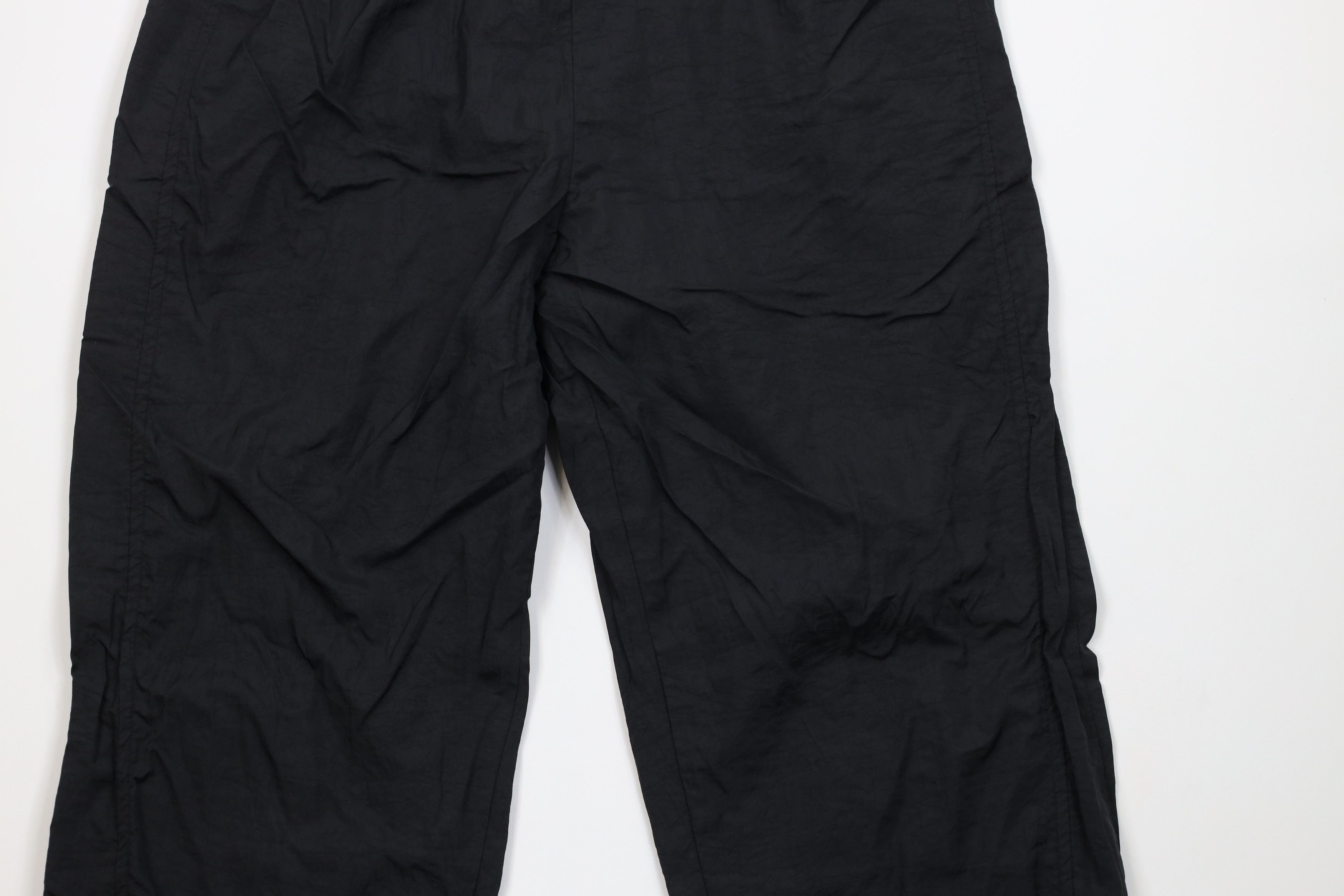 Reebok Vintage 90s Reebok Spell Out Windbreaker Joggers Pants Black Size US 36 / EU 52 - 3 Thumbnail