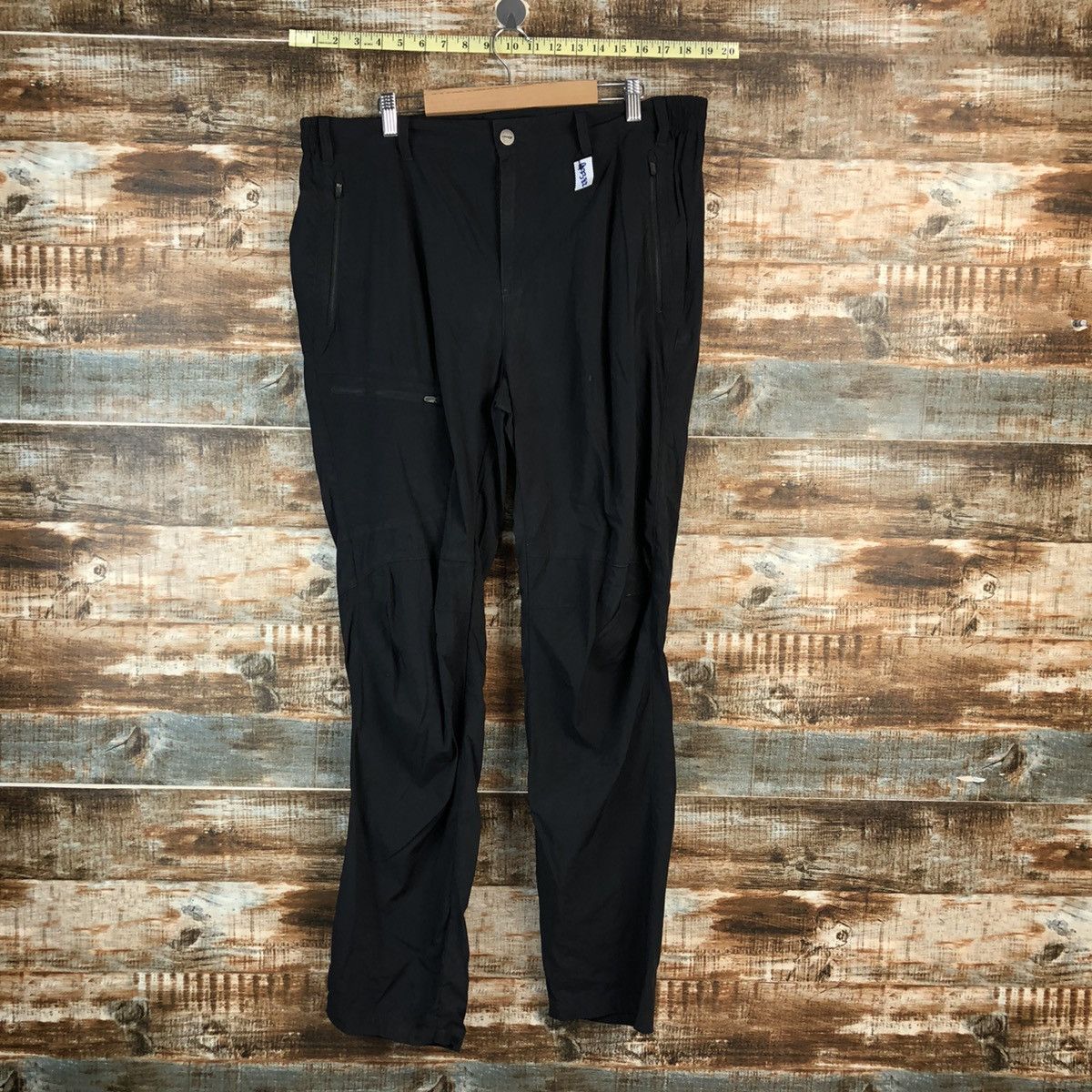 Japanese Brand Lukken track hiking Black sportwear Pants #A2382 Size US 38 / EU 54 - 1 Thumbnail