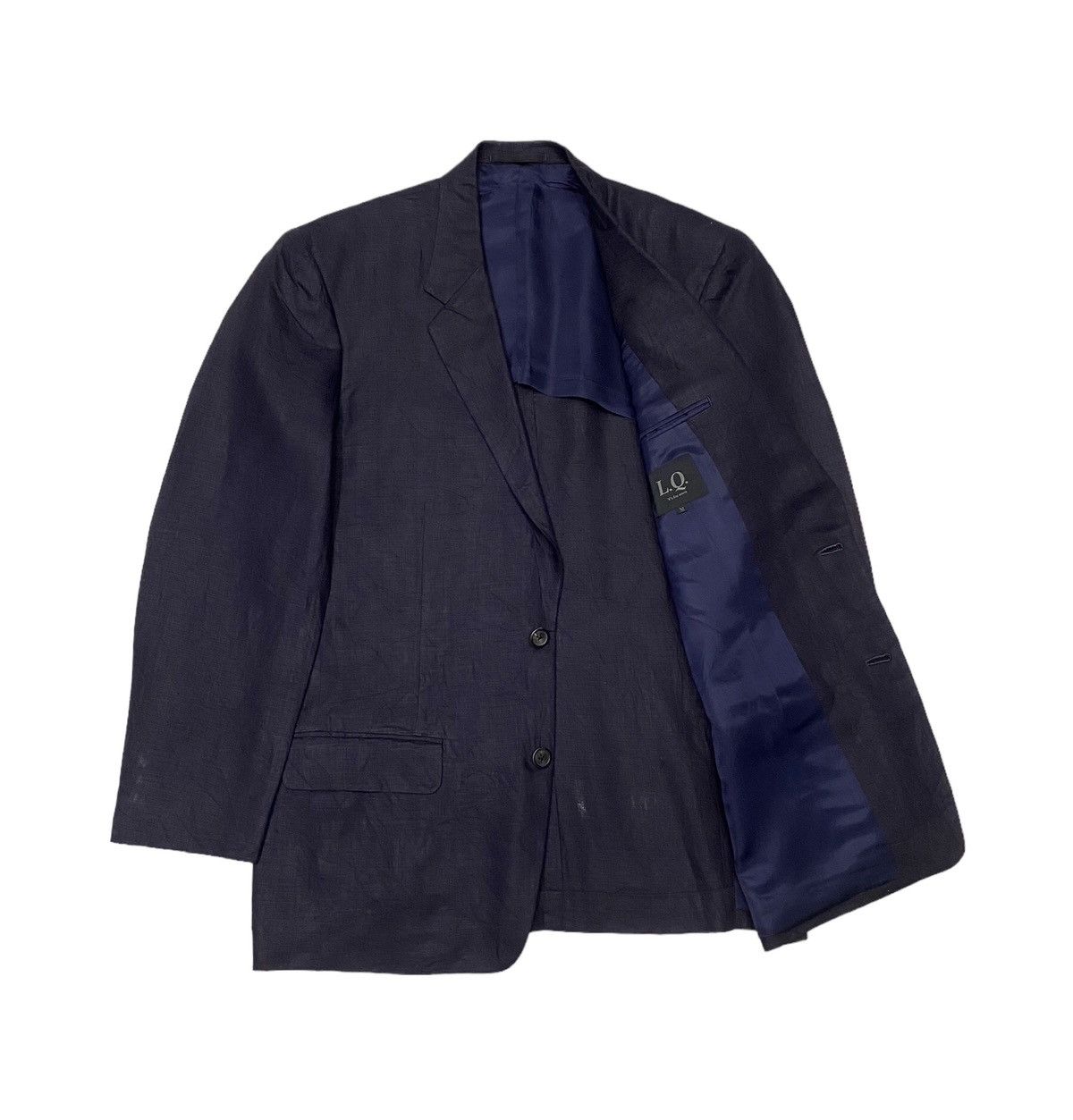 Y's × Y's for Men × Yohji Yamamoto 🔥RARE LQ YS FOR MEN DARK PURPLE BLAZER JACKET Size US M / EU 48-50 / 2 - 1 Thumbnail