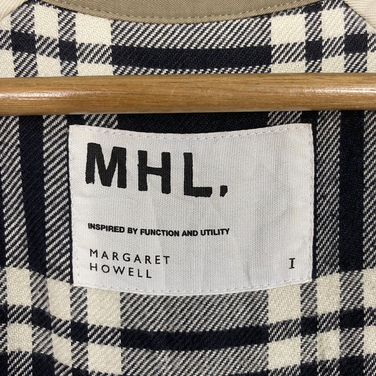 Margaret Howell 🔥VINTAGE LONG JACKET BLANKET TARTAN MHL MARGARET HOWELL Size S / US 4 / IT 40 - 18 Thumbnail
