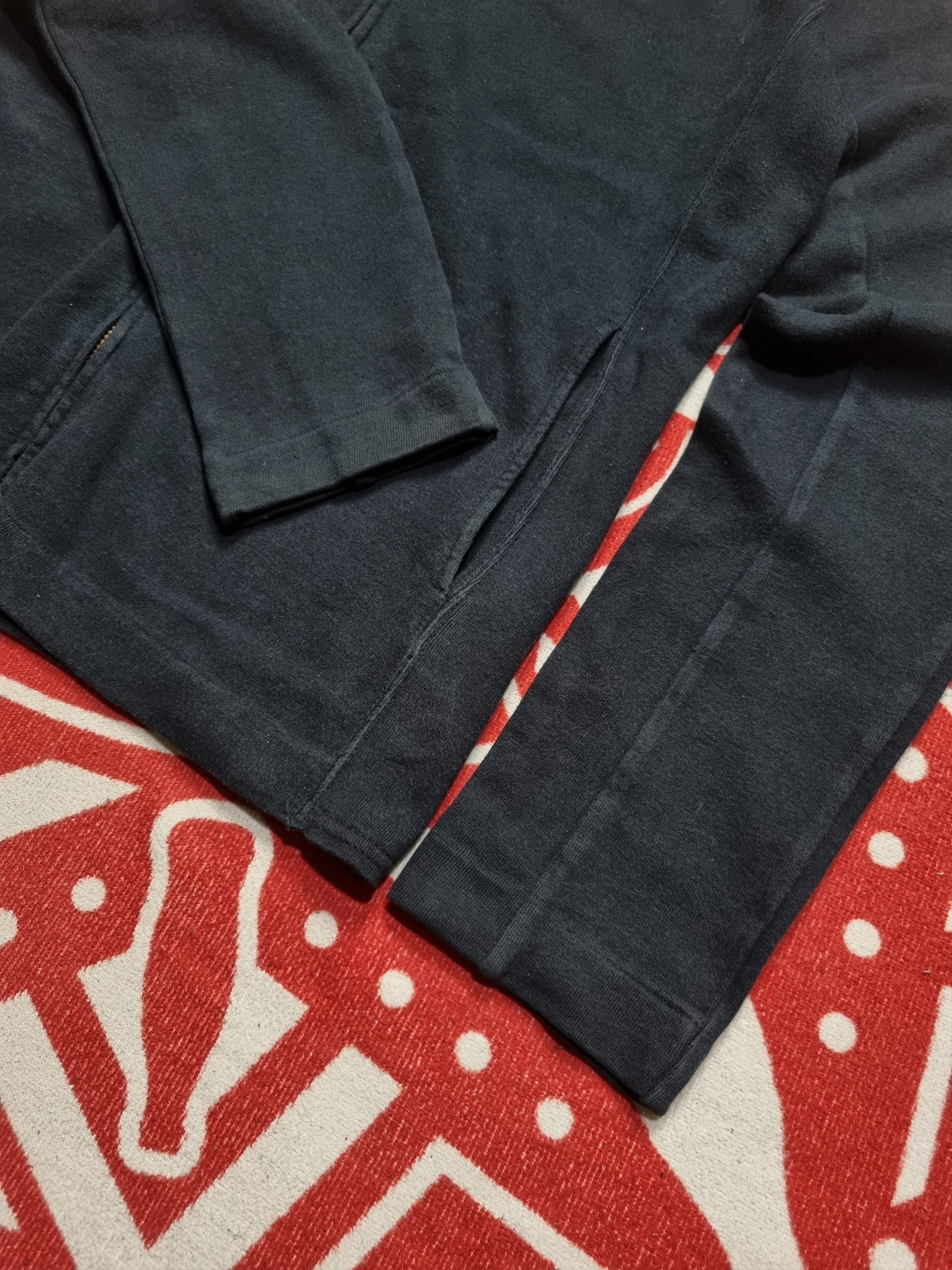 Nude: Masahiko Maruyama Nude: Masahiko Maruyama Dark Blue Zip Up Double Hoodie Size US L / EU 52-54 / 3 - 5 Thumbnail