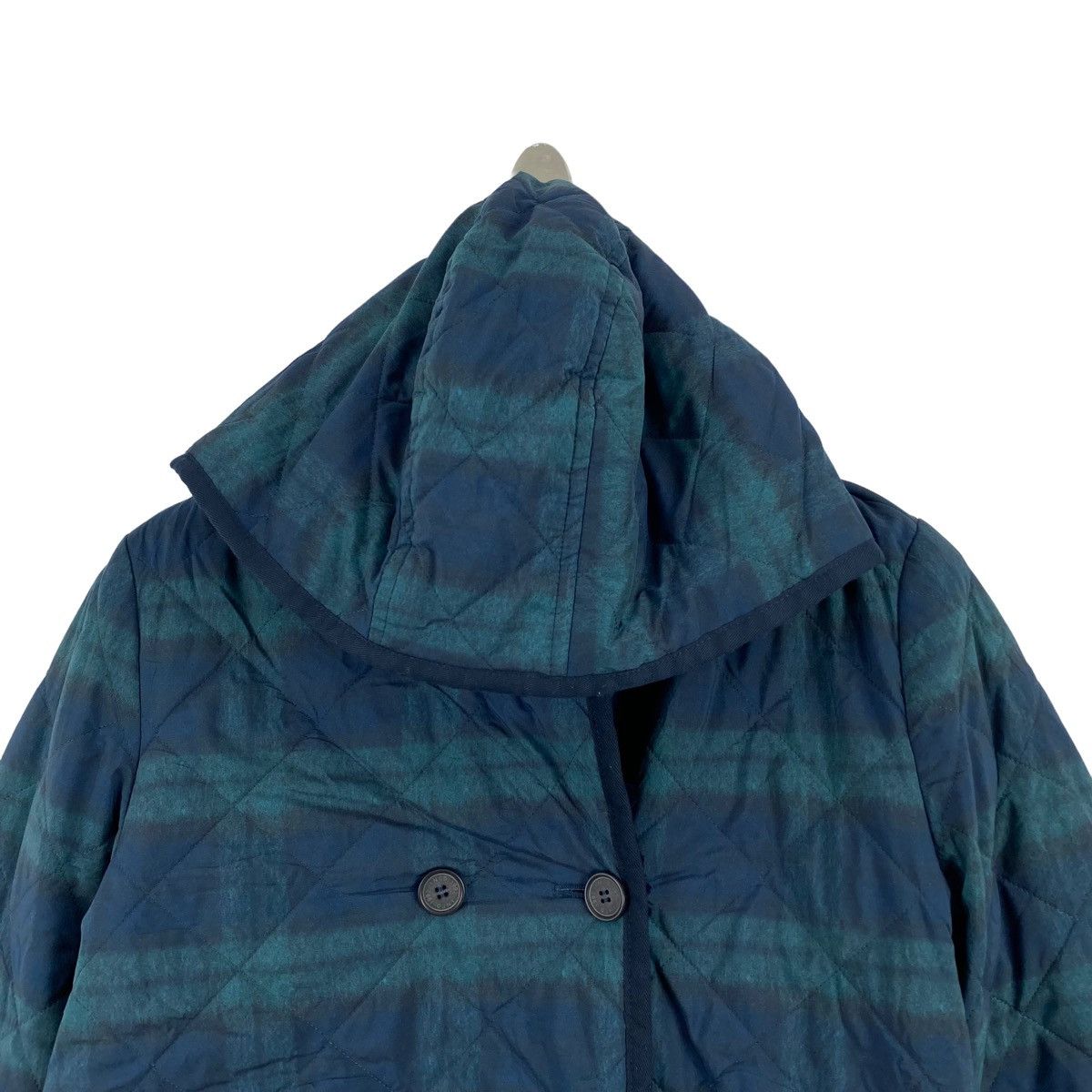 Japanese Brand × Yohji Yamamoto INED by YOHJI YAMAMOTO Japanese Brand Check Tartan Quilted Size M / US 6-8 / IT 42-44 - 2 Thumbnail