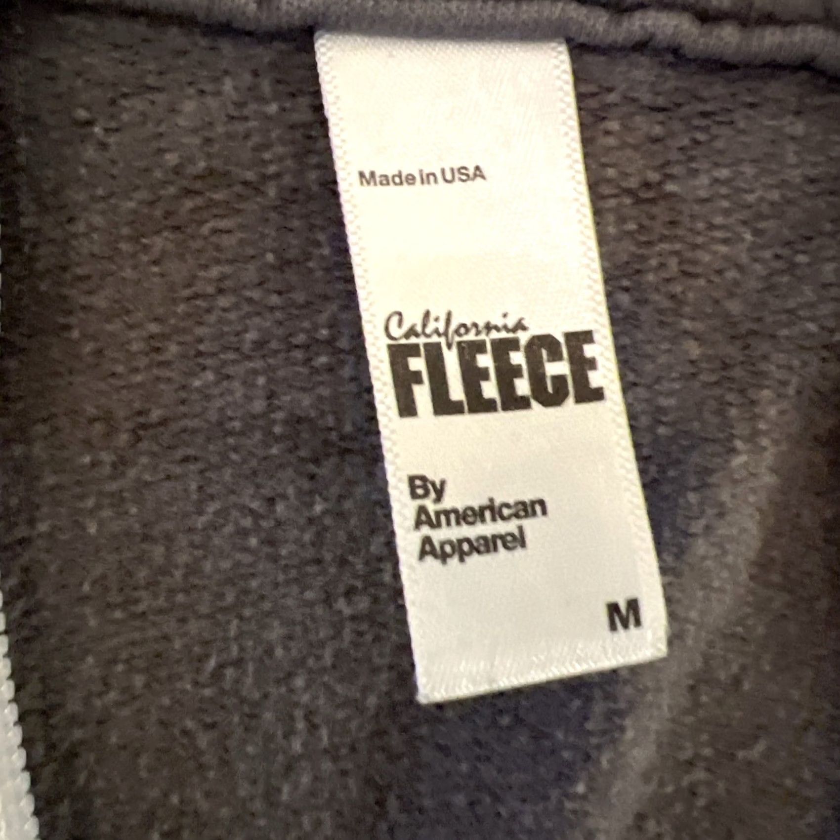 Vintage VINTAGE California Fleece SpaceX Jacket Unisex Adults Medium Gray Solid Full Zip Varsity Coat/Coat Jacket Shoes? Size US M / EU 48-50 / 2 - 4 Thumbnail