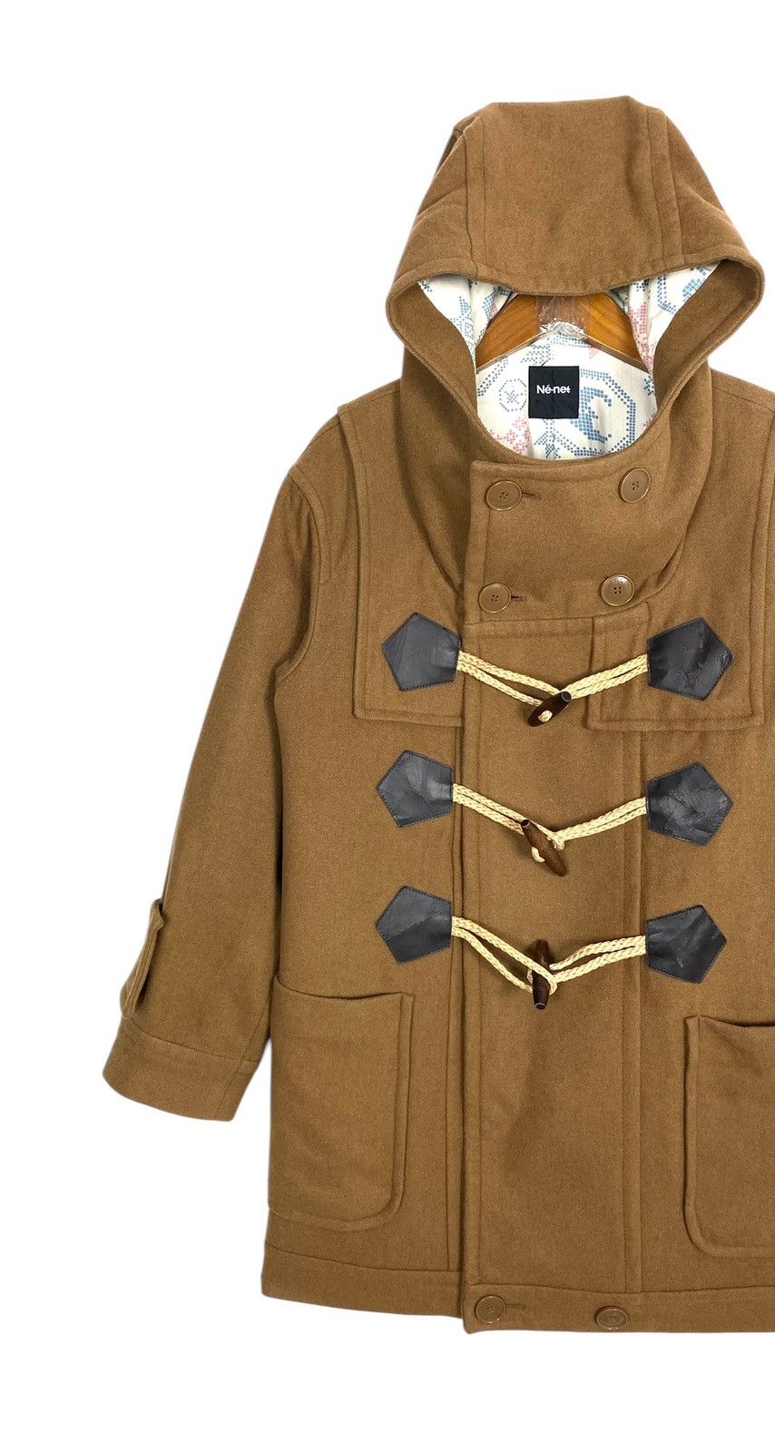 Issey Miyake Rare‼️ Ne-net Issey Miyake Wool Duffle Coat Size US M / EU 48-50 / 2 - 2 Thumbnail