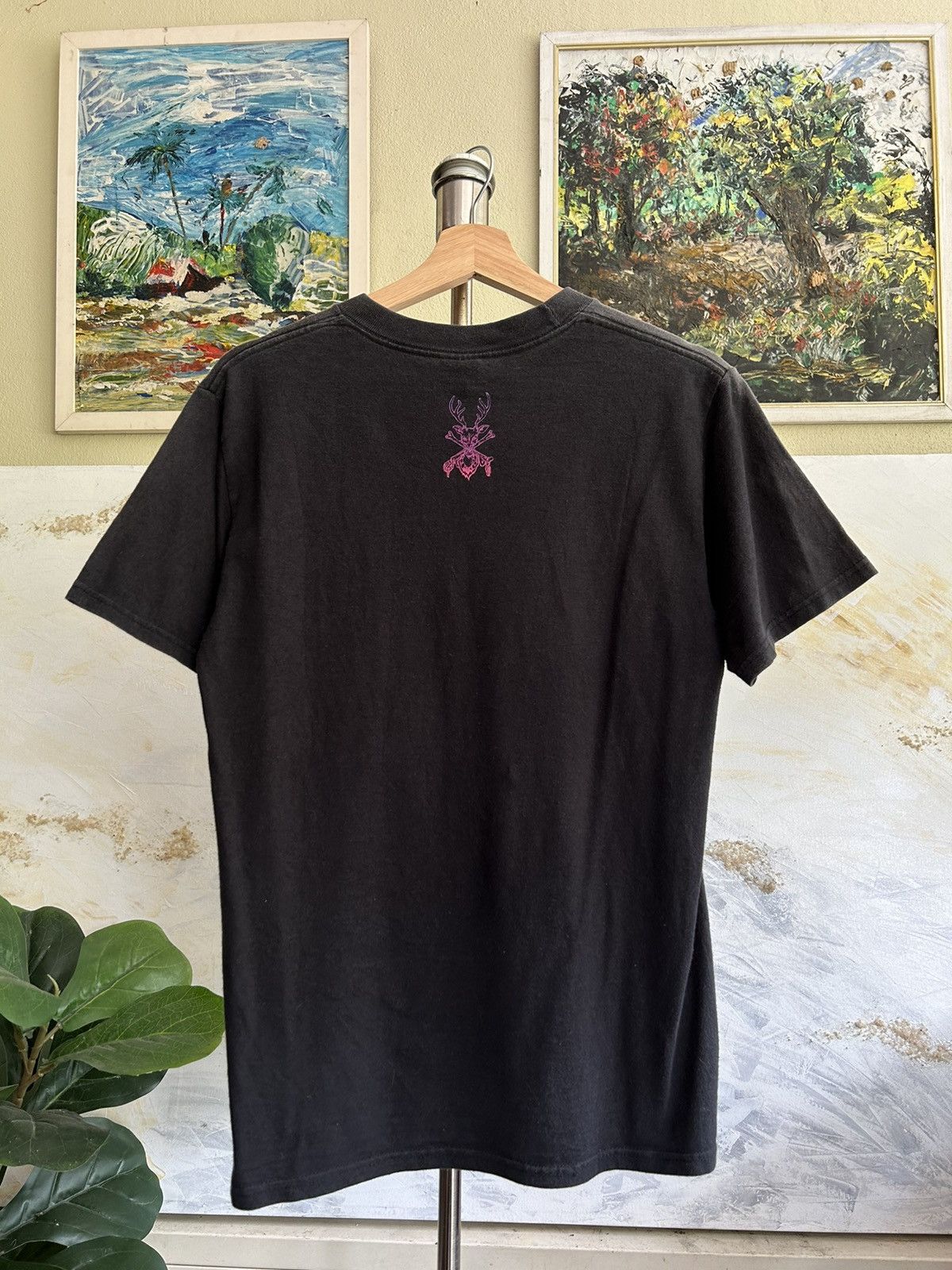 Stussy Stussy Skull Black Faded Shirt Size US S / EU 44-46 / 1 - 7 Thumbnail