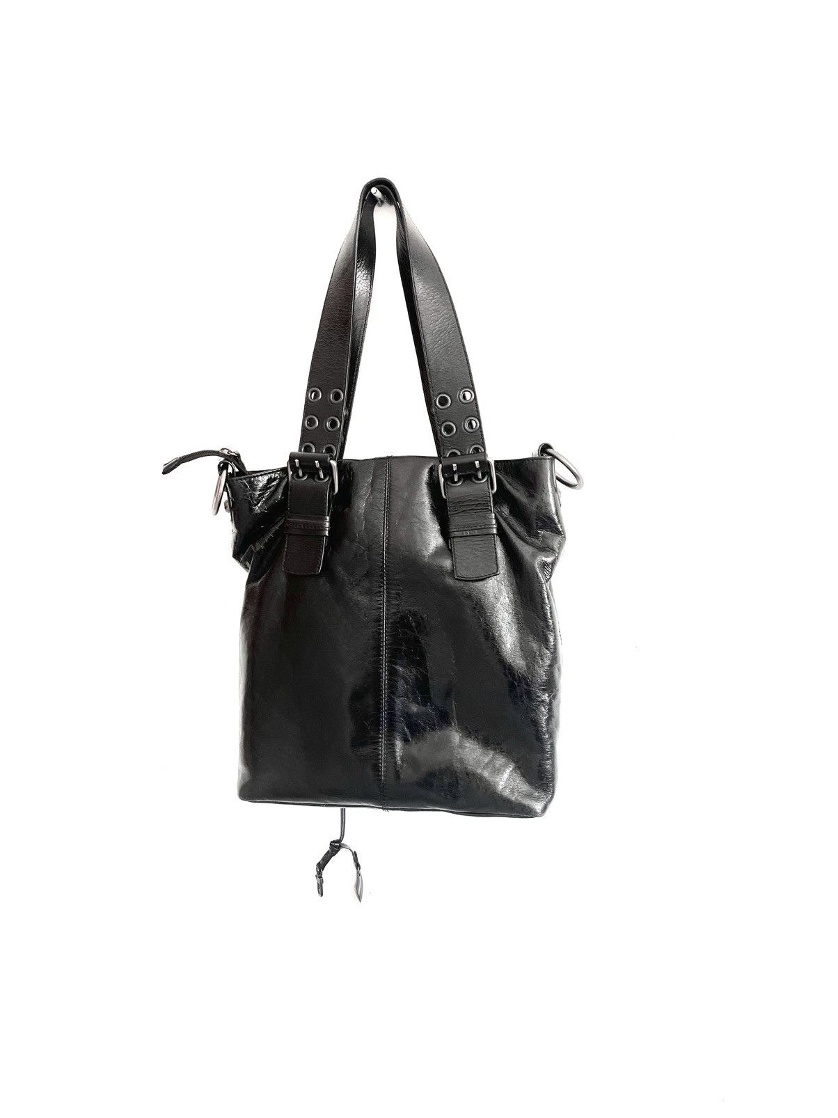 Other Francesco Biasia Black Leather Shoulder Bag – Vintage Y2K Size ONE SIZE - 2 Thumbnail
