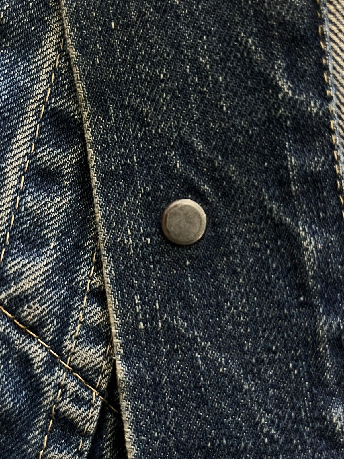 Levi's vintage 1960's levis 70505 trucker denim "TRASH" jacket Size US M / EU 48-50 / 2 - 10 Thumbnail