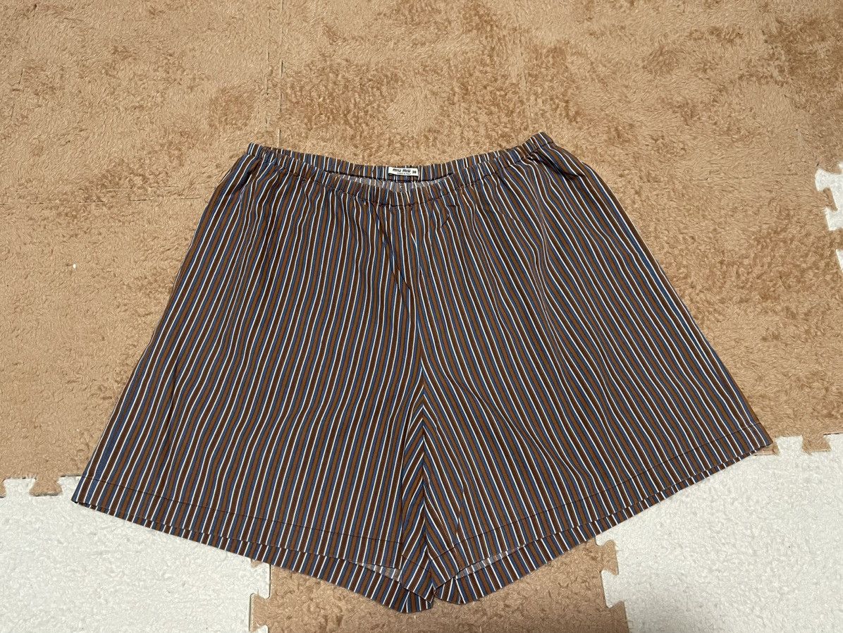 Miu Miu MIU MIU STRIPES SHORTS Size US 30 / EU 46 - 3 Thumbnail